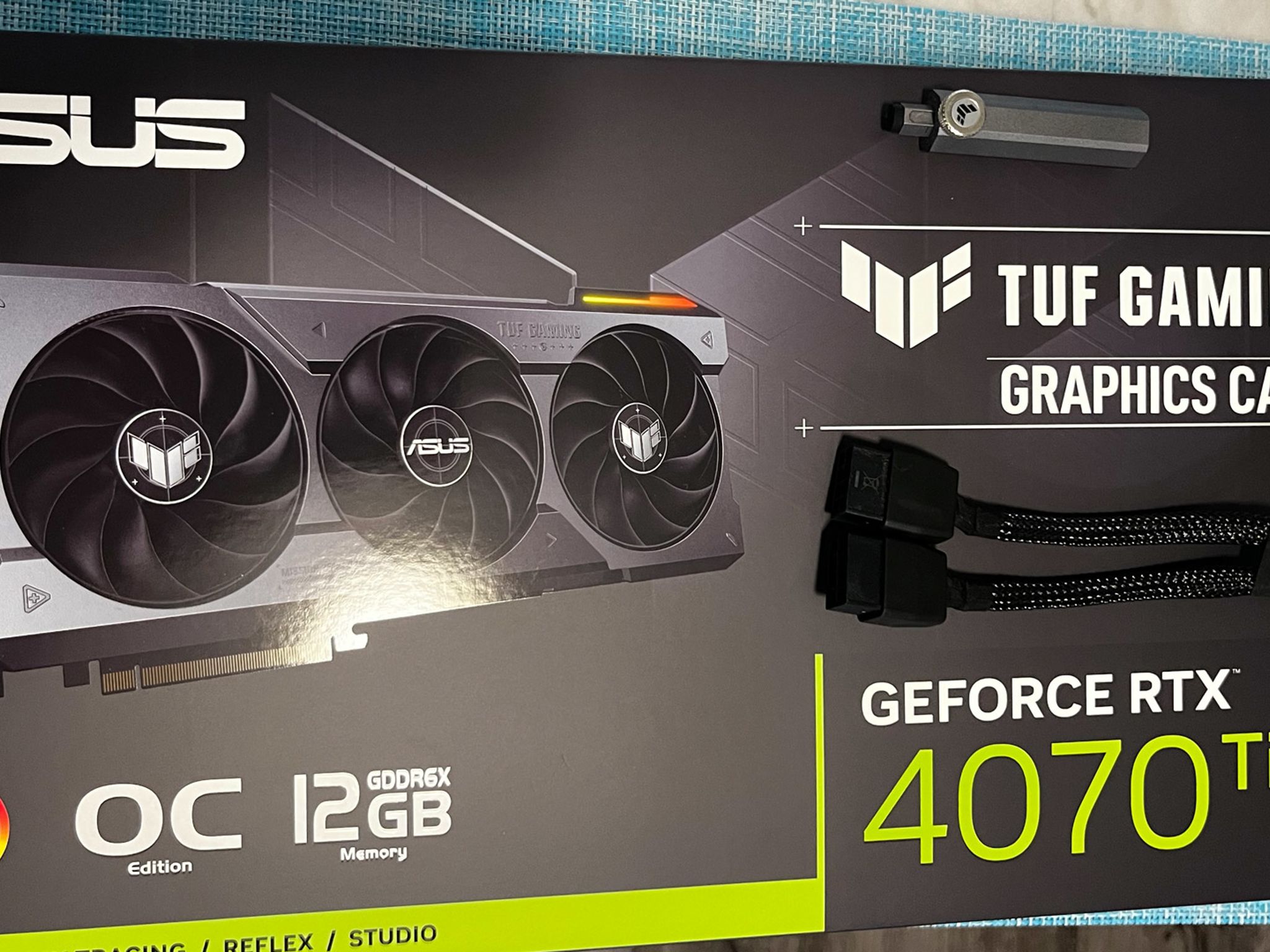 ASUS TUF Gaming NVIDIA GeForce RTX 4070 Ti OC Edition
