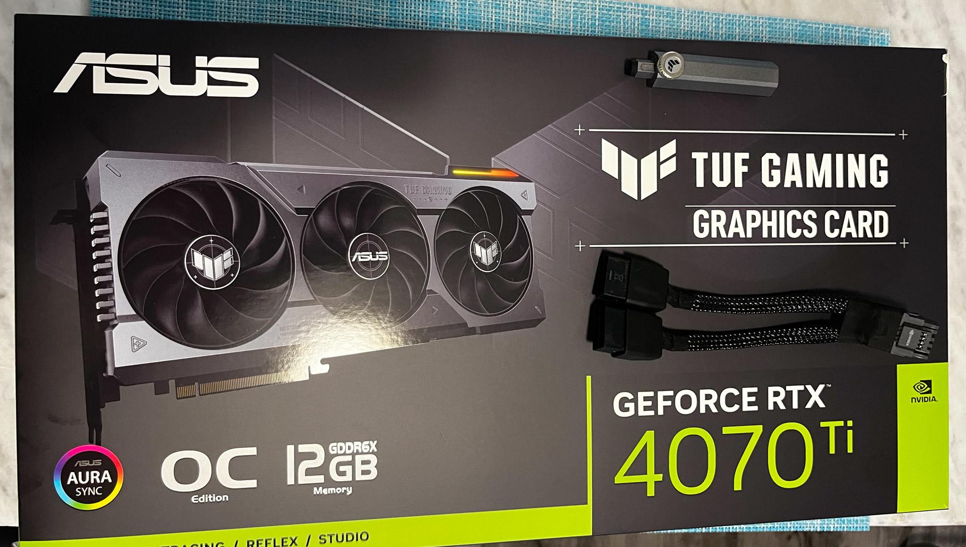 ASUS TUF Gaming NVIDIA GeForce RTX 4070 Ti OC Edition