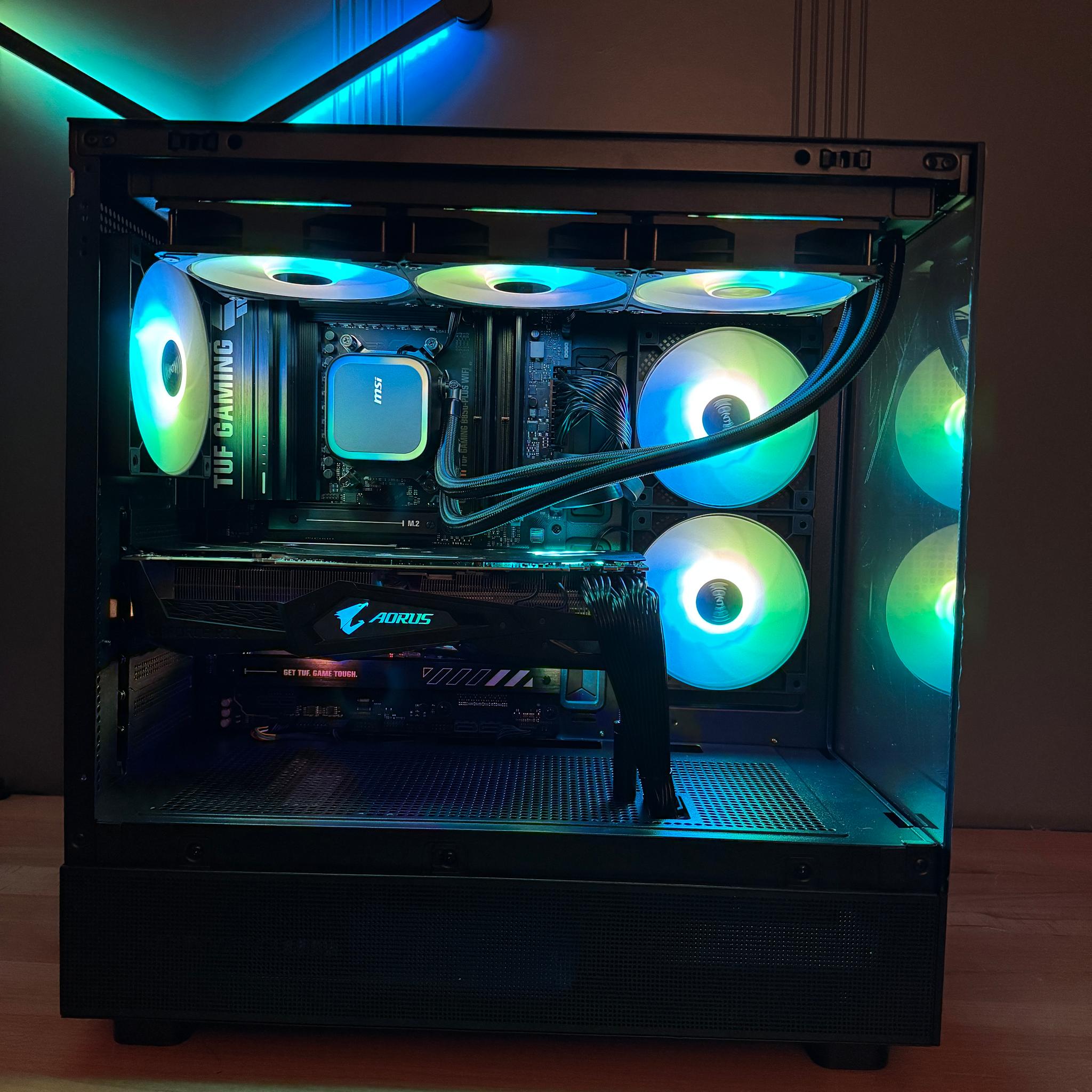 🚀7600X3D Machine | RTX 2080 Ti | 32GB DDR5 | 1TB Gen4 SSD | 850W 80+ Gold | WiFi + Bluetooth