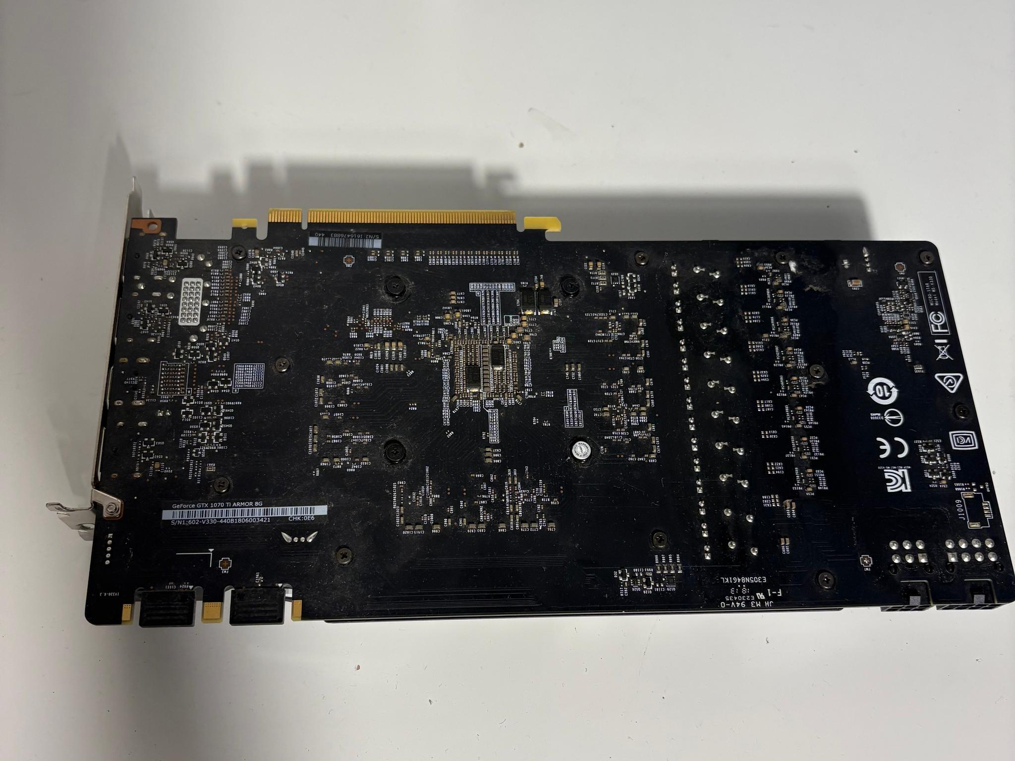 MSI GTX 1070 Ti Armor OC - 8GB GDDR5