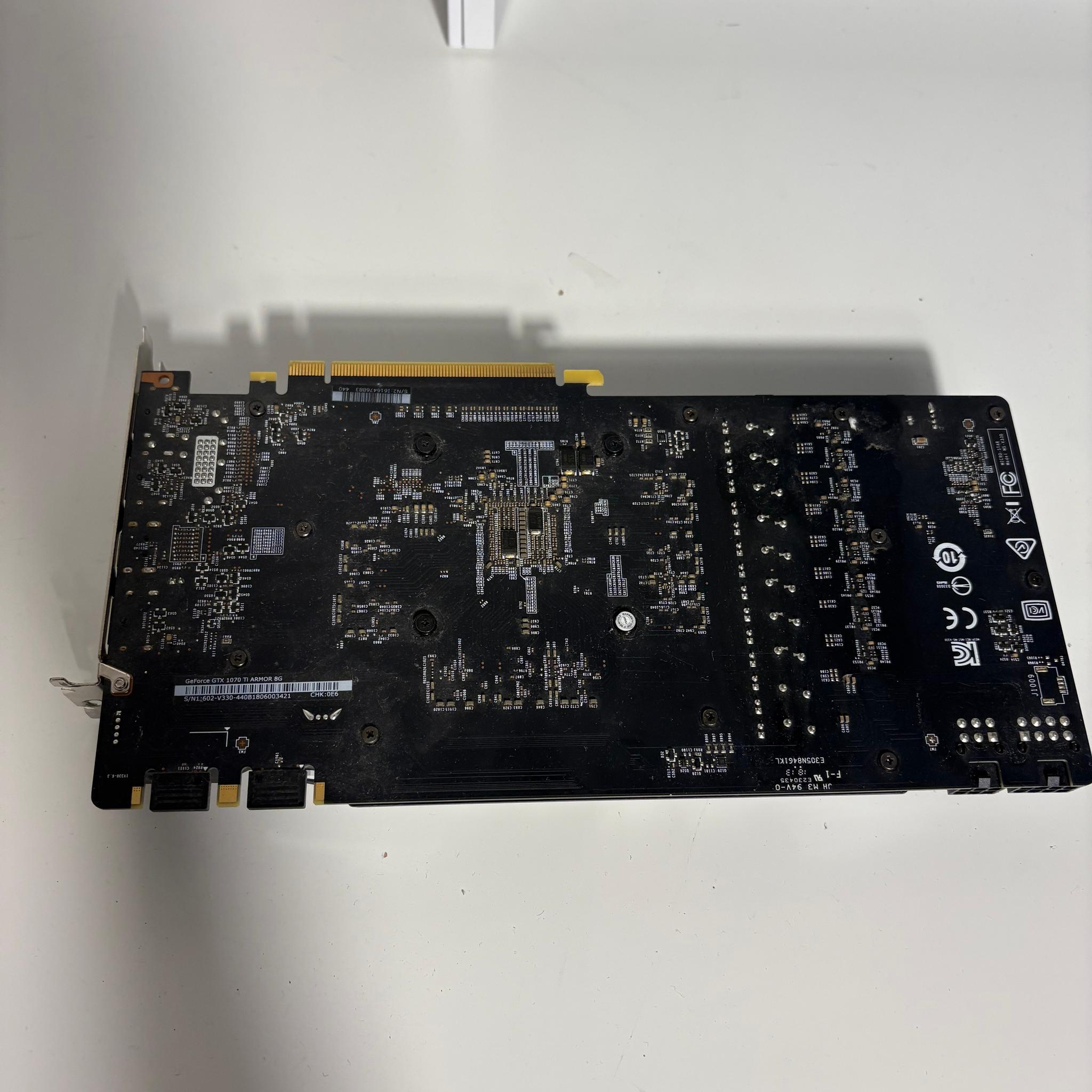 MSI GTX 1070 Ti Armor OC - 8GB GDDR5