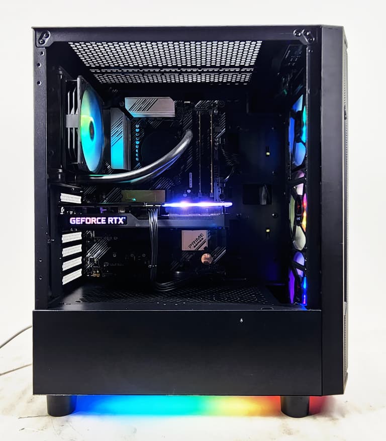 Gaming PC Ryzen 7 5700X 16GB RAM 512GB SSD RTX 3060 12GB Windows 11 Computer