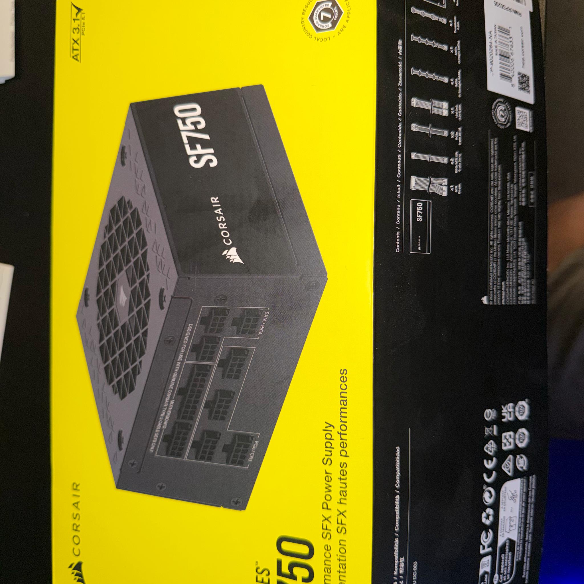 Corsair SF750 PSU used like new