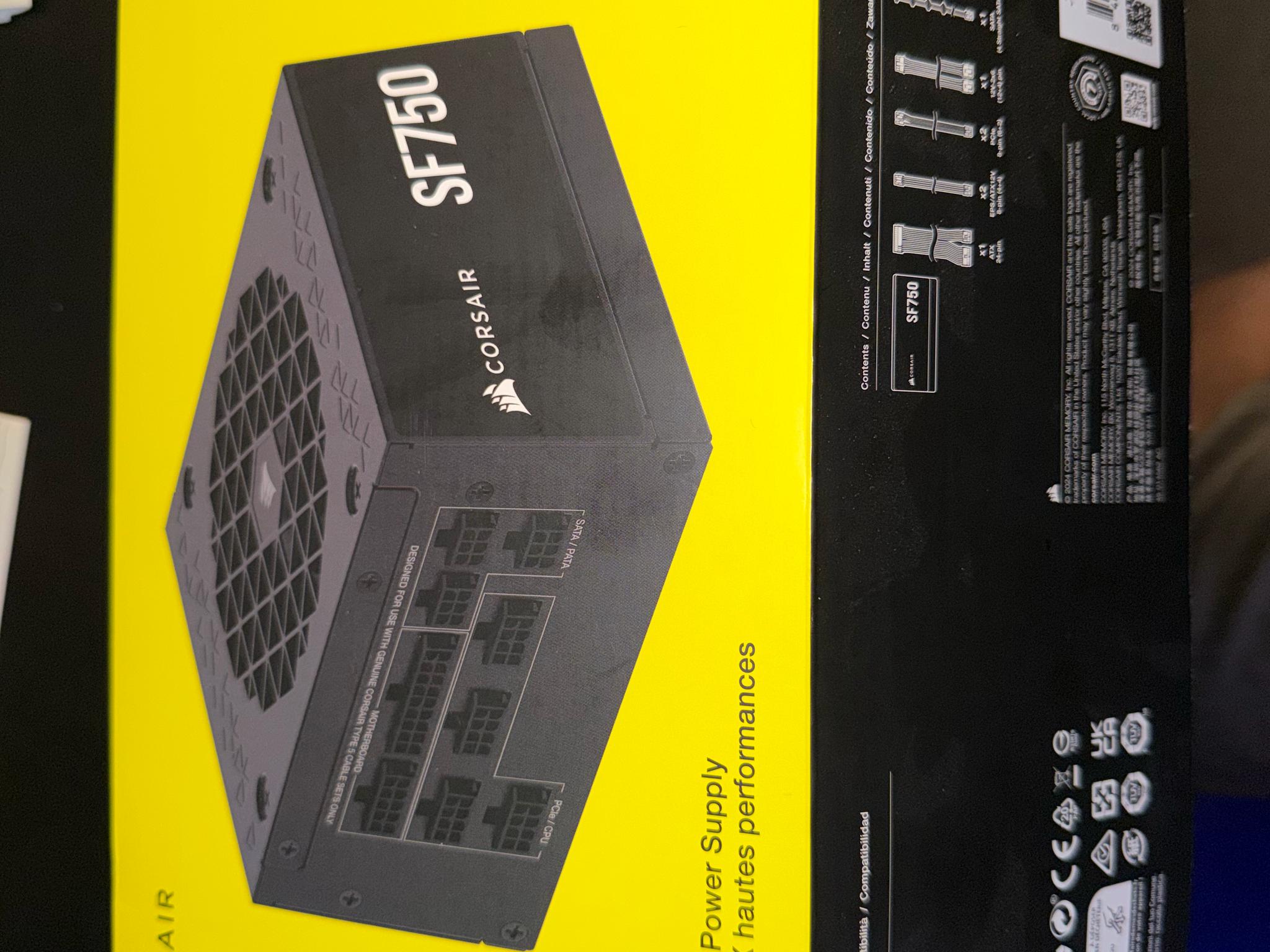 Corsair SF750 PSU used like new