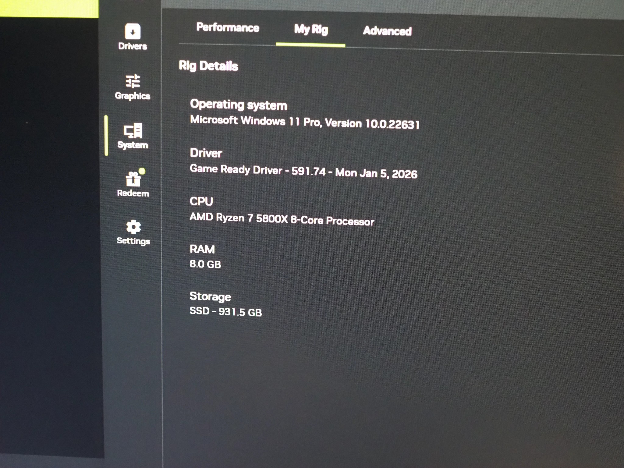 Ryzen 7 5800X • RTX 3060 12 GB • 16GB RAM • WD Black SN850 1TB • MSI B550 •• Win 11 Activated