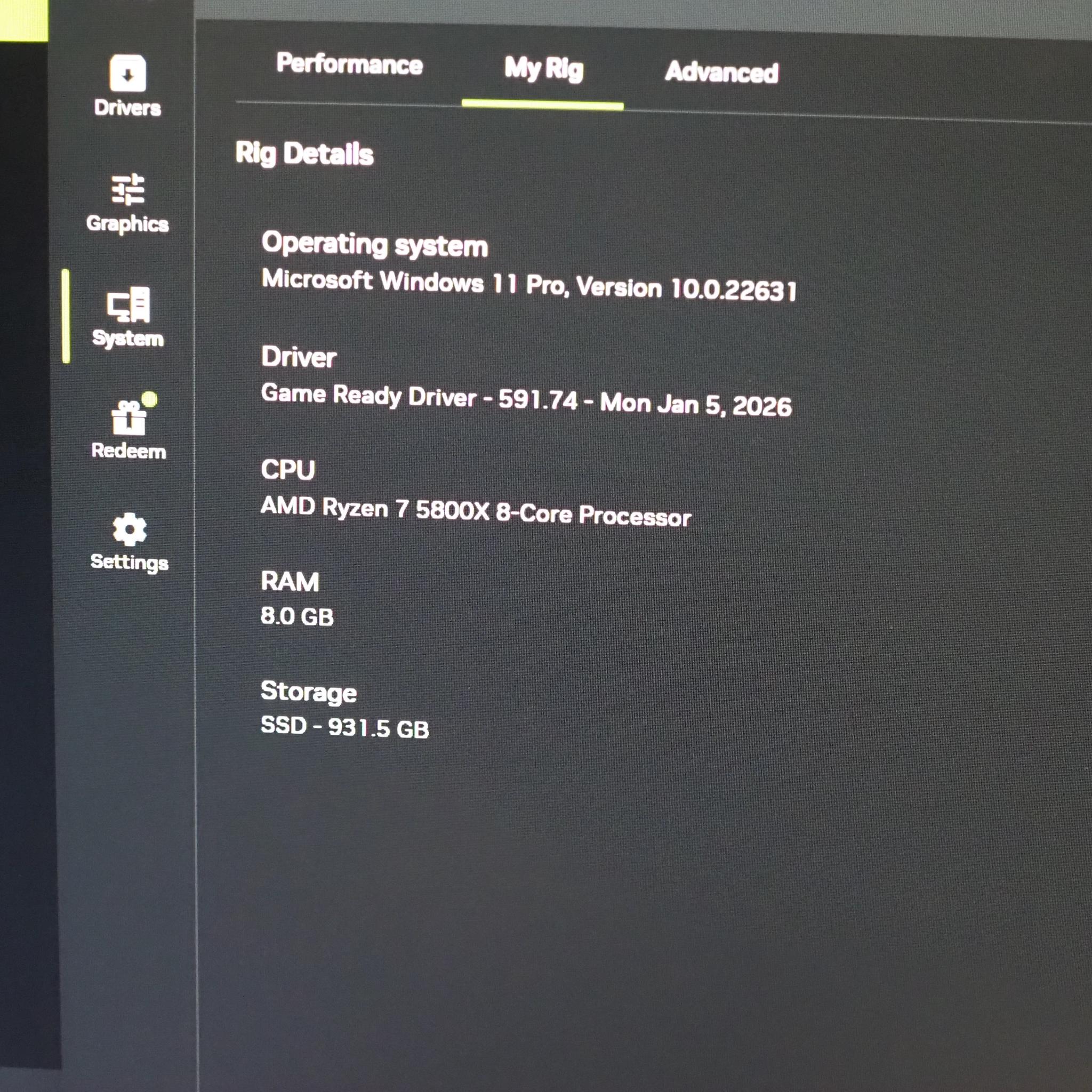 Ryzen 7 5800X • RTX 3060 12 GB • 16GB RAM • WD Black SN850 1TB • MSI B550 •• Win 11 Activated