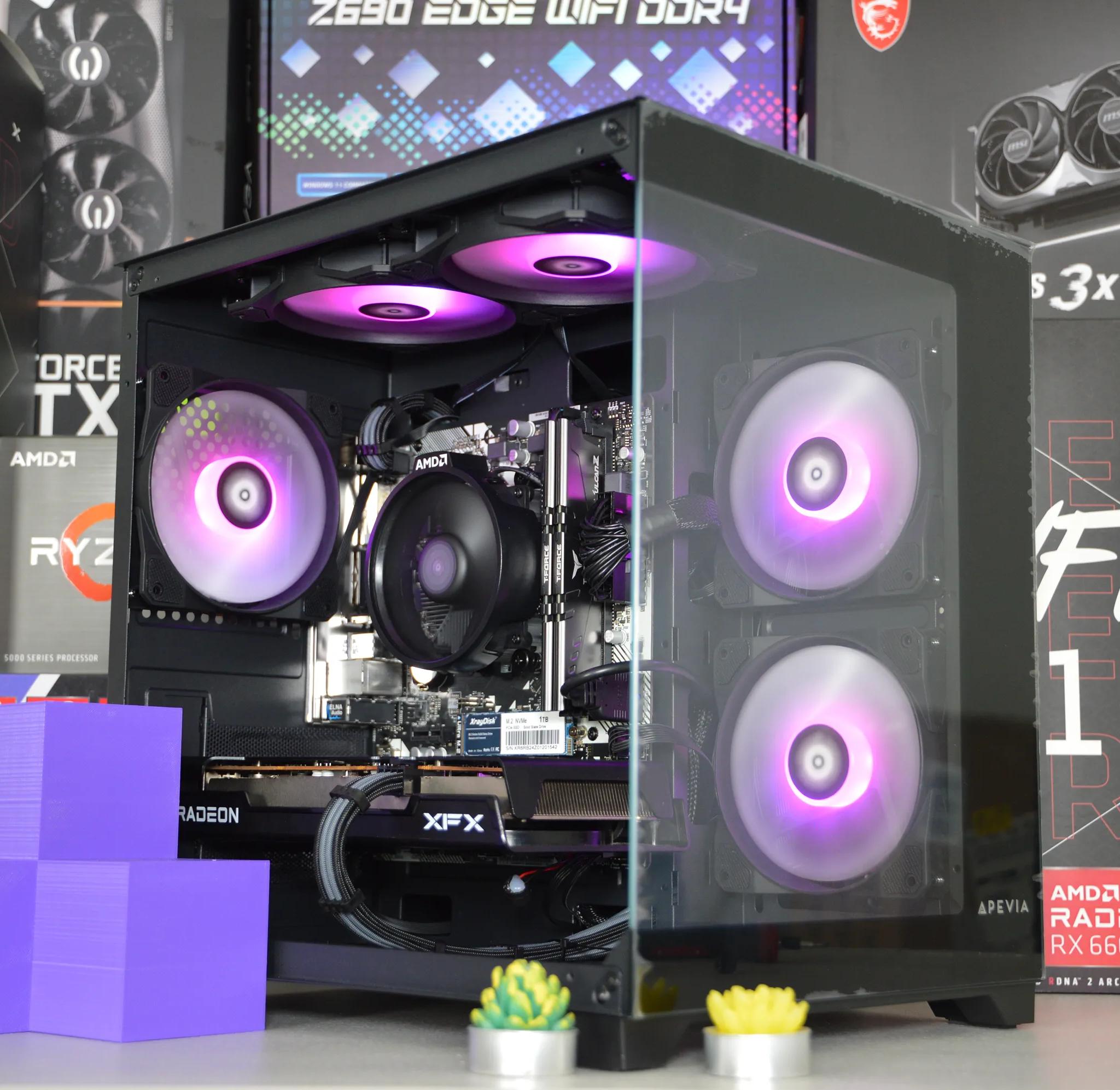 🐍🐍| RX 6600 8GB | RYZEN 5 5500 | 16GB DDR4 RAM | 1TB NVME SSD | Silver Serpent 2.0 |