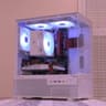1080p Beast | Ryzen 5 3600 | RX 6600 8GB | 32GB DDR4 | 1TB nVME SSD | 1080p White/Red Gaming PC RGB