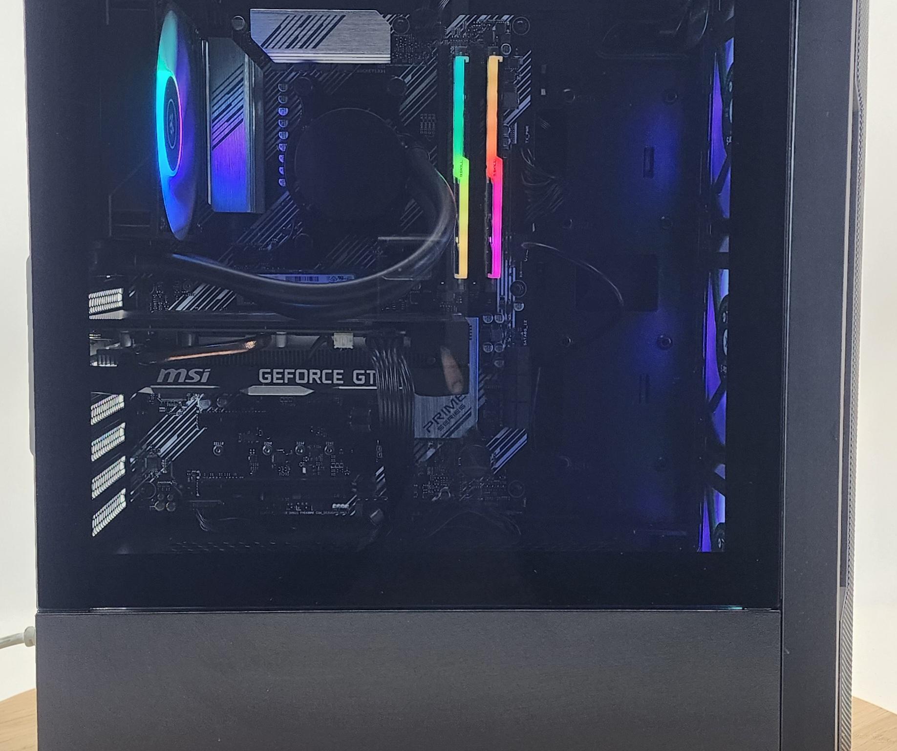 Gaming PC Ryzen 7 5700X 16GB RAM 512GB SSD GTX 1660 Ti 6GB Windows 11 Computer