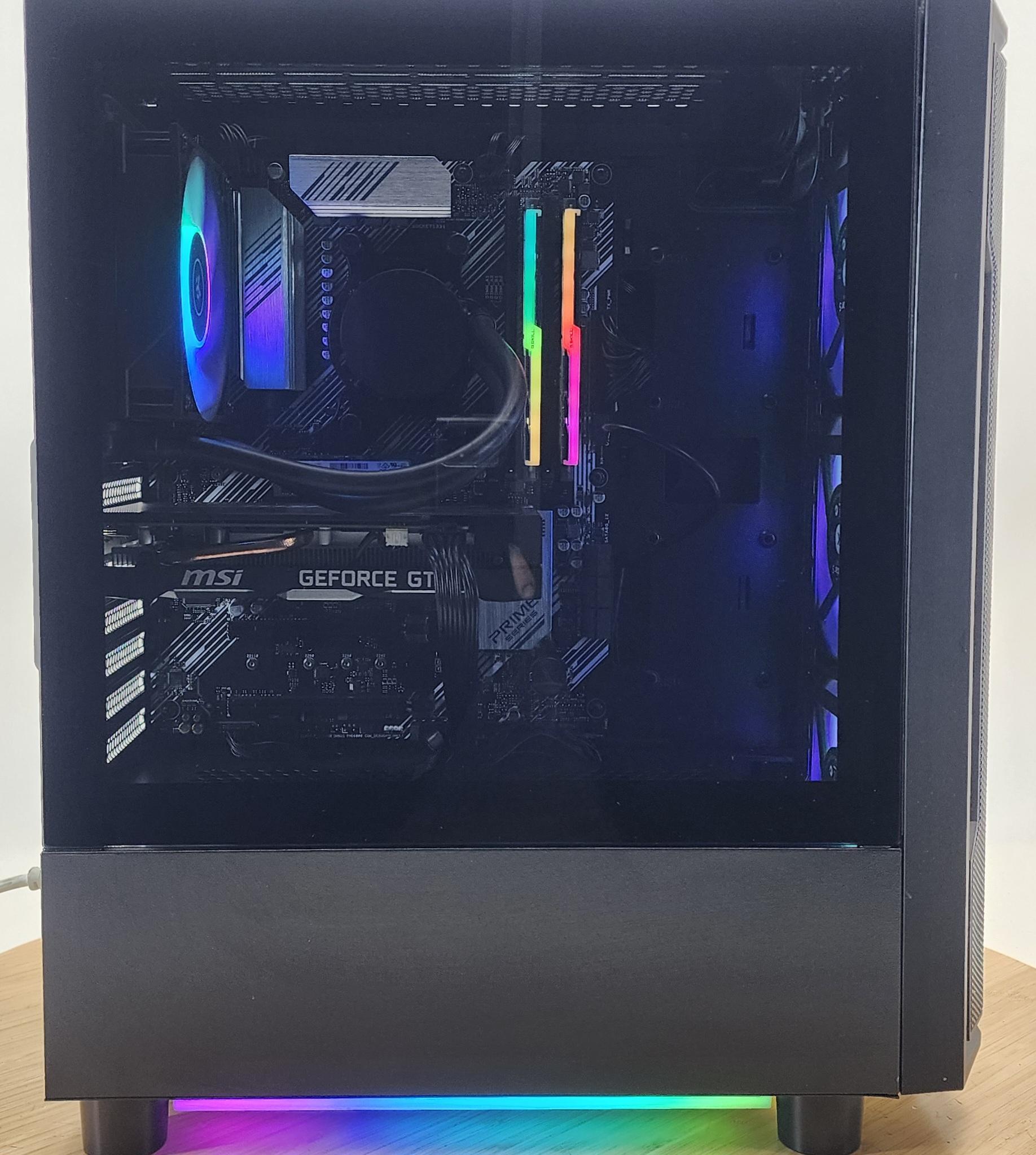 Gaming PC Ryzen 7 5700X 16GB RAM 512GB SSD GTX 1660 Ti 6GB Windows 11 Computer
