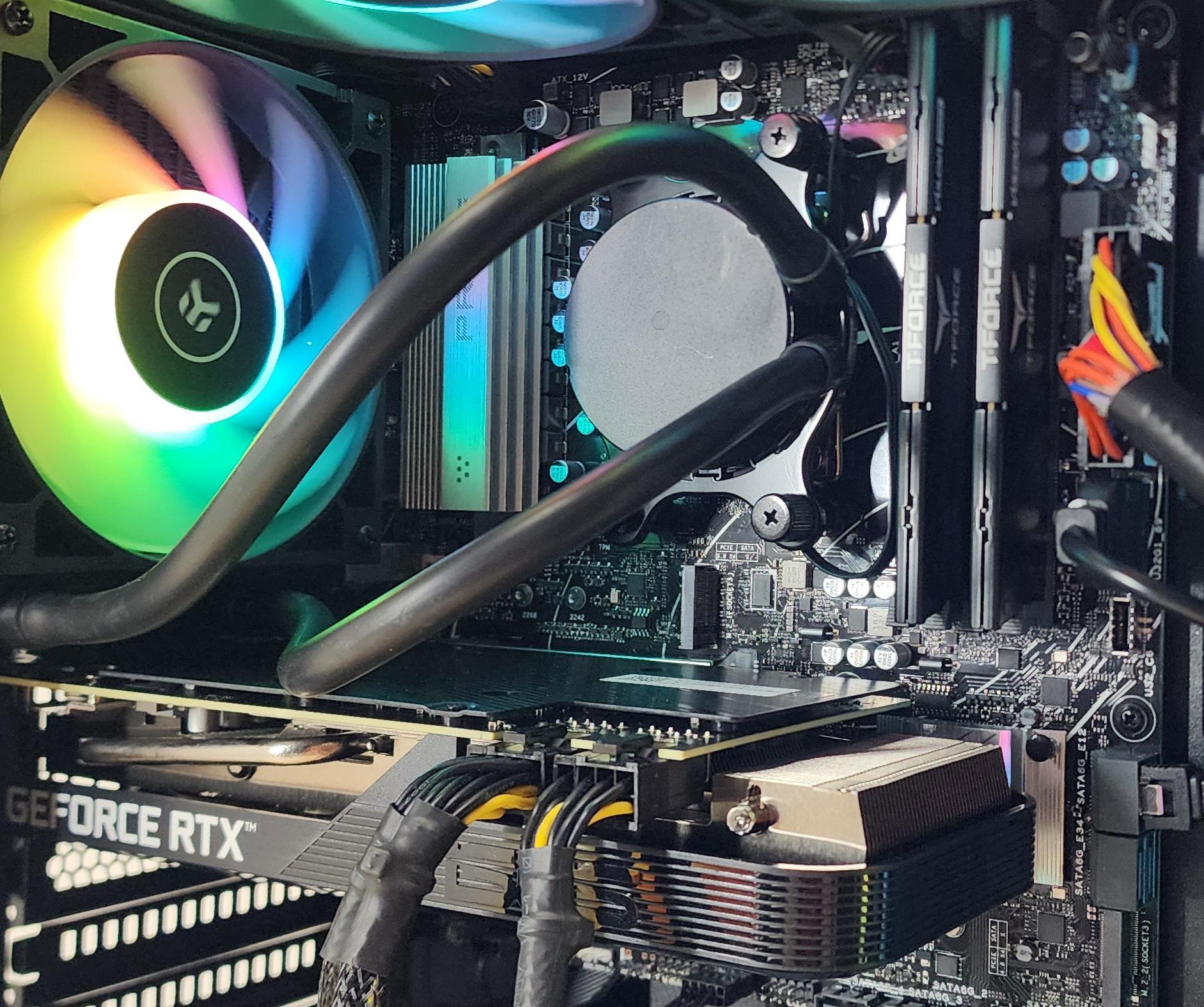 Gaming PC Ryzen 5 8400F 16GB RAM 1TB SSD RTX 3060 Ti 8GB Windows 11 Computer