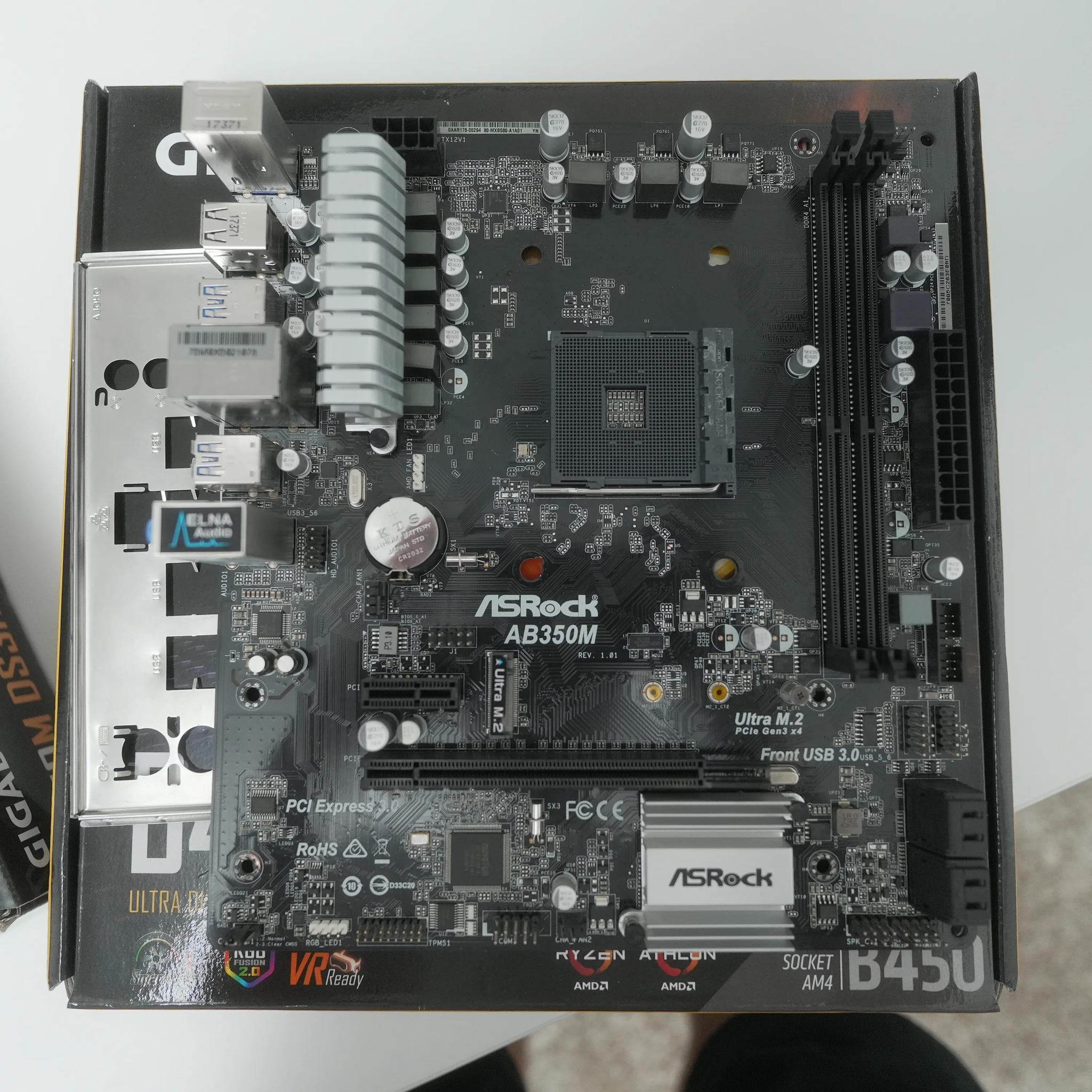 3 AM4 motherboards (as is)