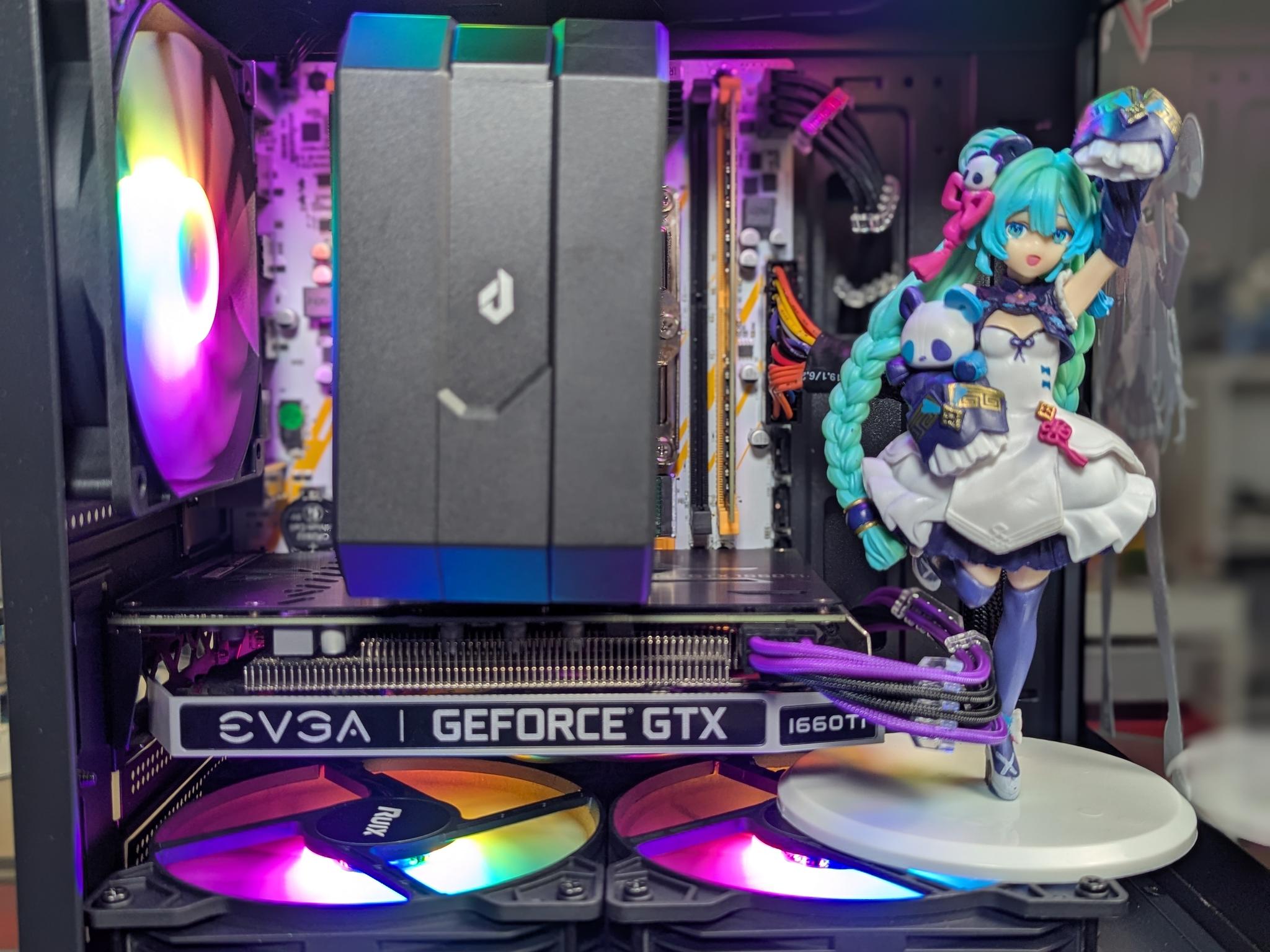 The Hatsune Miku 1080p Gaming PC | Nvidia GTX 1660Ti | Intel 14-core CPU | 16GB RAM | 512GB SSD