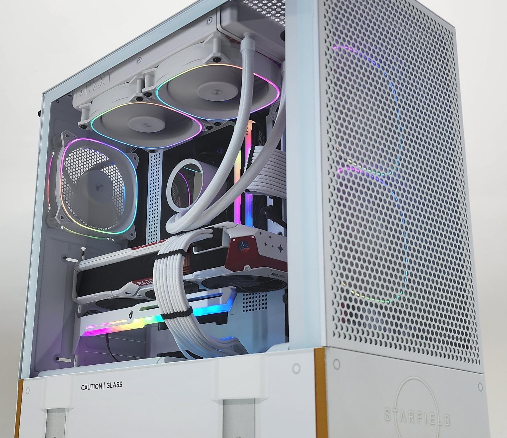 Gaming PC Ryzen 7 7800X3D 32GB RAM 2TB SSD RX 7900 XTX 24GB Windows 11 Computer