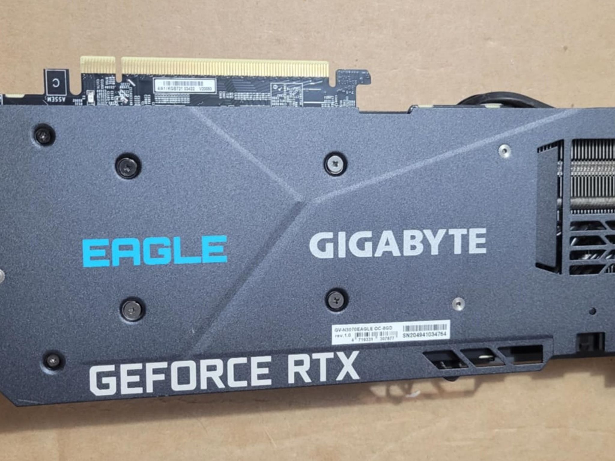 3070 Gigabyte Eagle 8GB