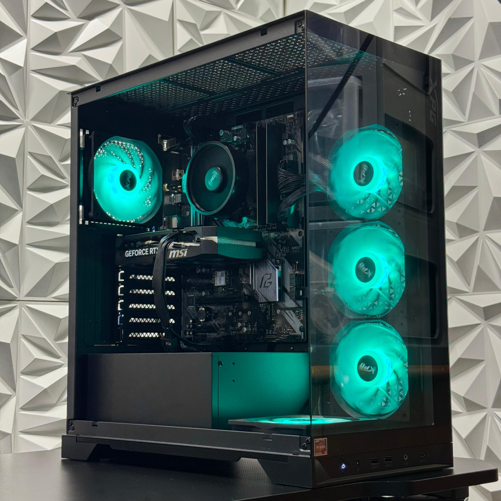 Rtx 5060 / Ryzen 5 5500 / 16GB Ram / 512GB SSD / Windows 11 Pro / RGB control