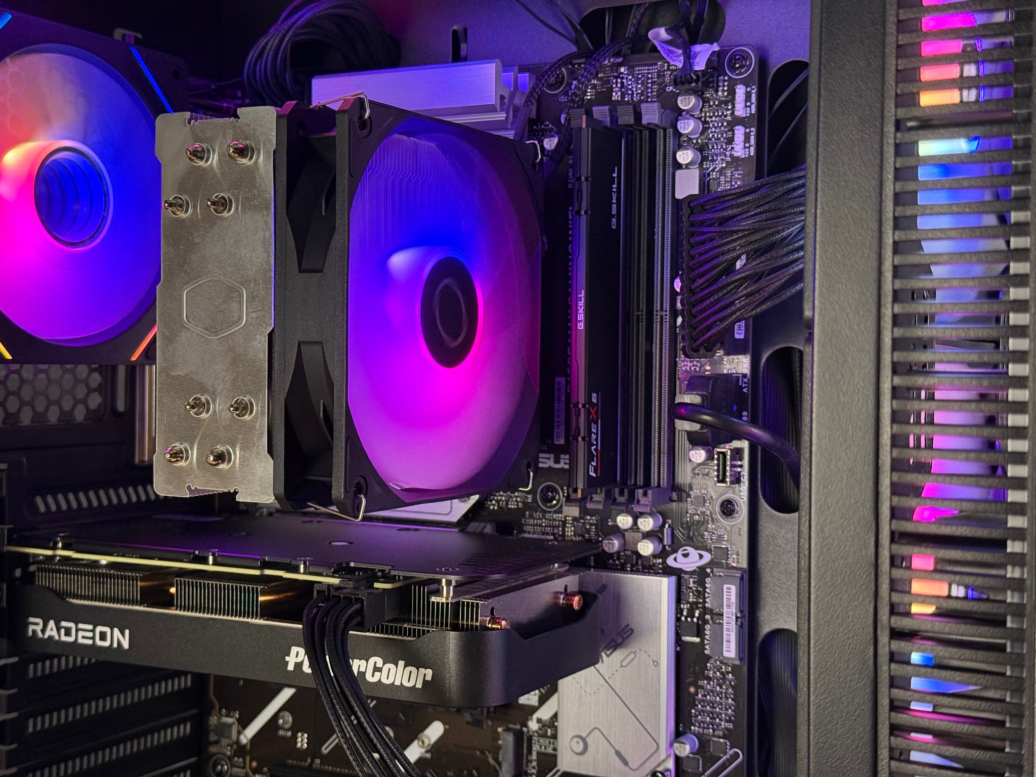 🌌🟣 GALACTIC Gaming PC | RX 9060 XT 16GB | Ryzen 5 9600x | 16GB | 1TB NVME | Free Shipping