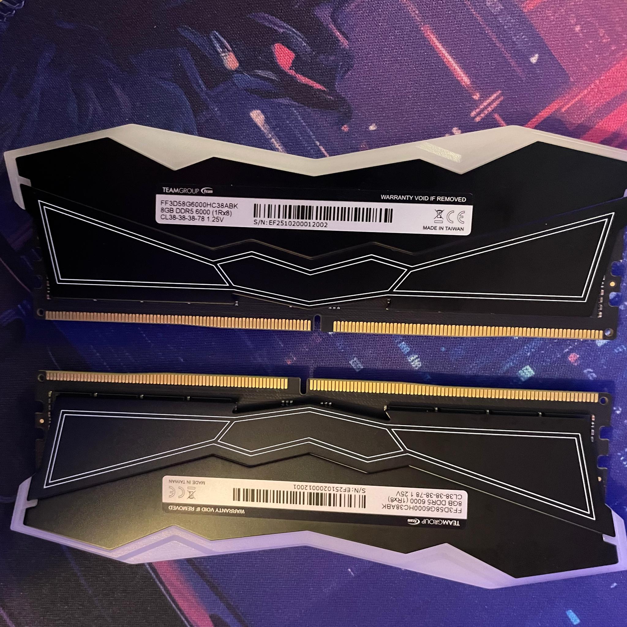 Team force T-Force Delta 6000/ 2X8 II 2 8 GIG sticks