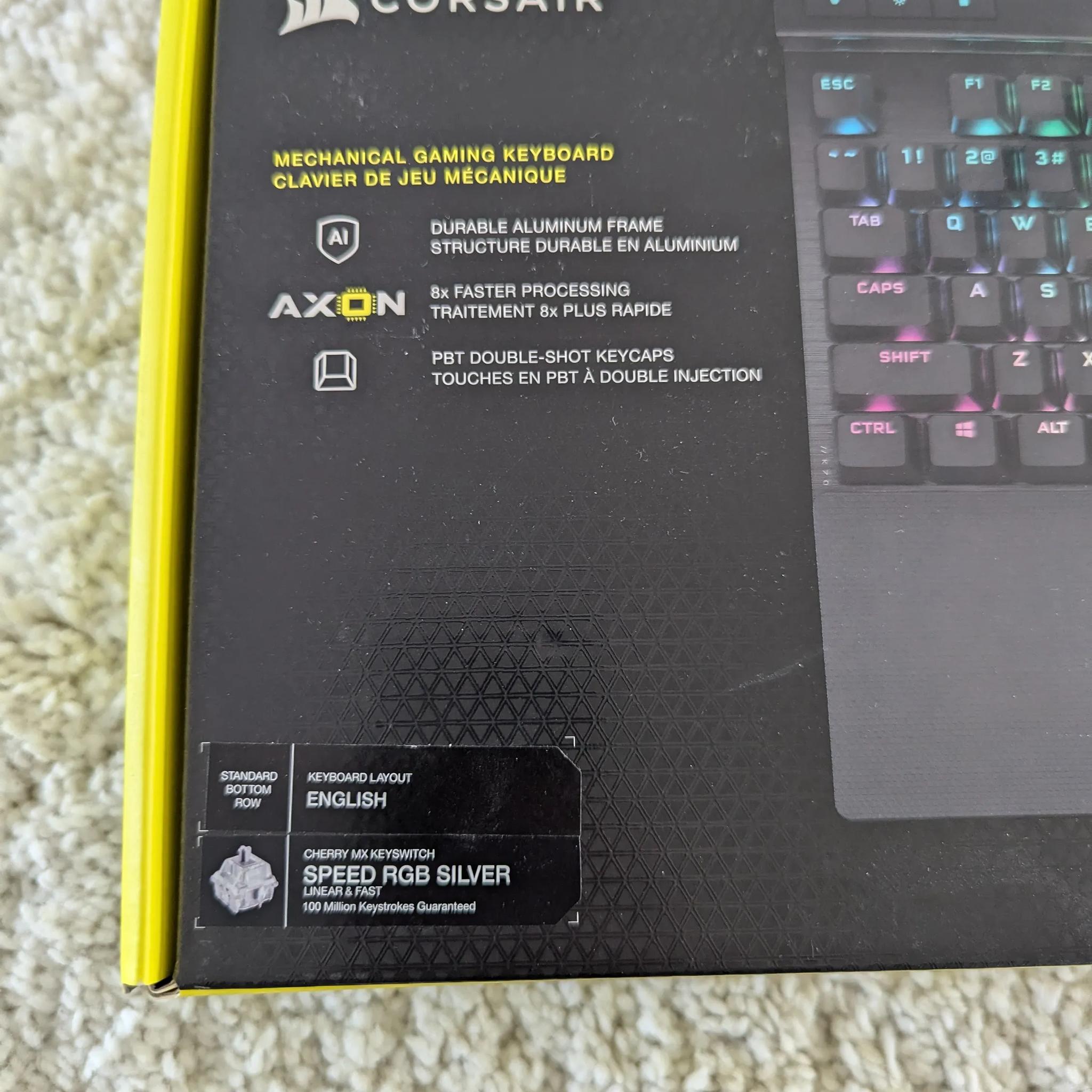 Corsair K70 RGB PRO Mechanical Gaming Keyboard - Cherry MX Brown Keyswitches