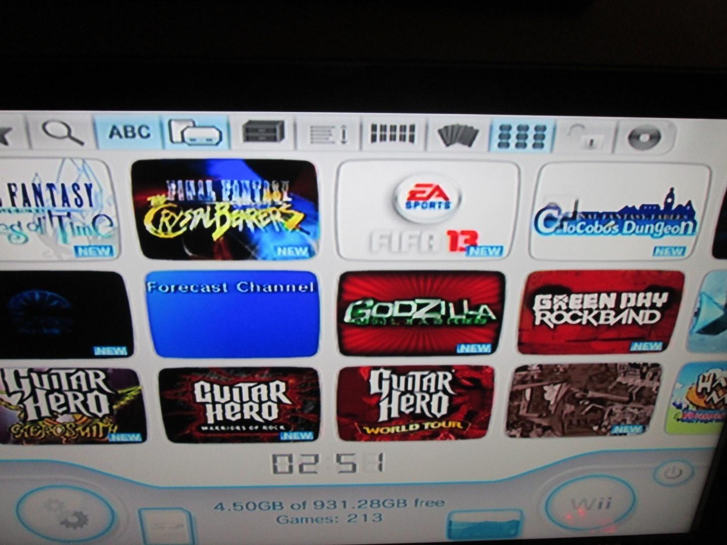 Nintendo Wii 1TB HDMI White Wii Mote White Wireless Gamecube Controller +Games/Accessories