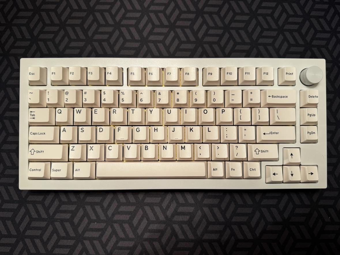 Drop SENSE75 Mechanical Keyboard - Polar White