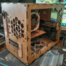 Perfect Christmas Gift / Beautiful One-of-a-Kind Custom Built Wood Case Computer