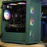 Custom Green RX 5700 XT 8GB Overclocked PC [Ryzen 5 5500, 32gb DDR4 RAM, 1TB SSD]