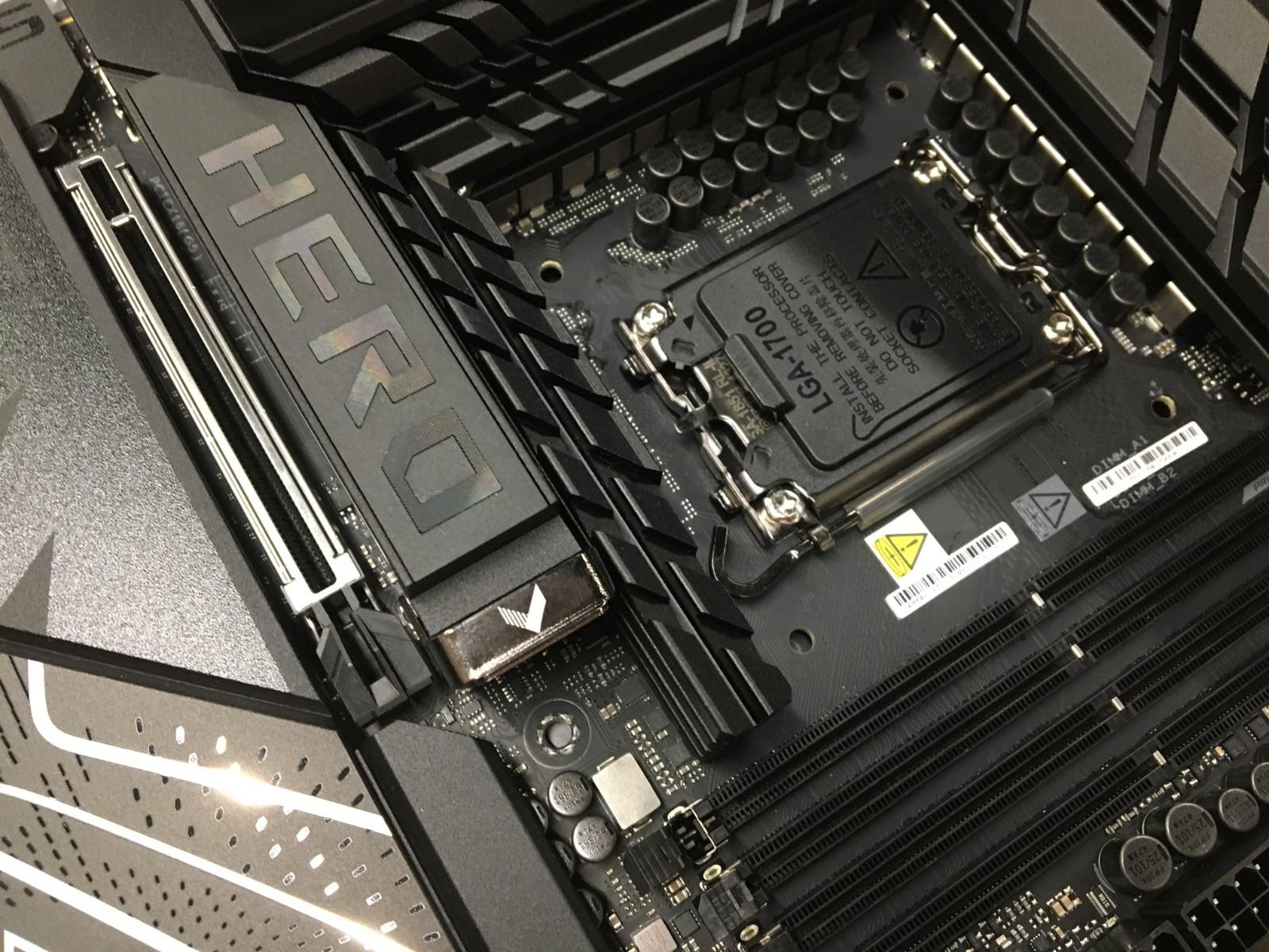 ASUS ROG Maximus Z890 Hero LGA 1851 Motherboard - Open Box, No Accessories