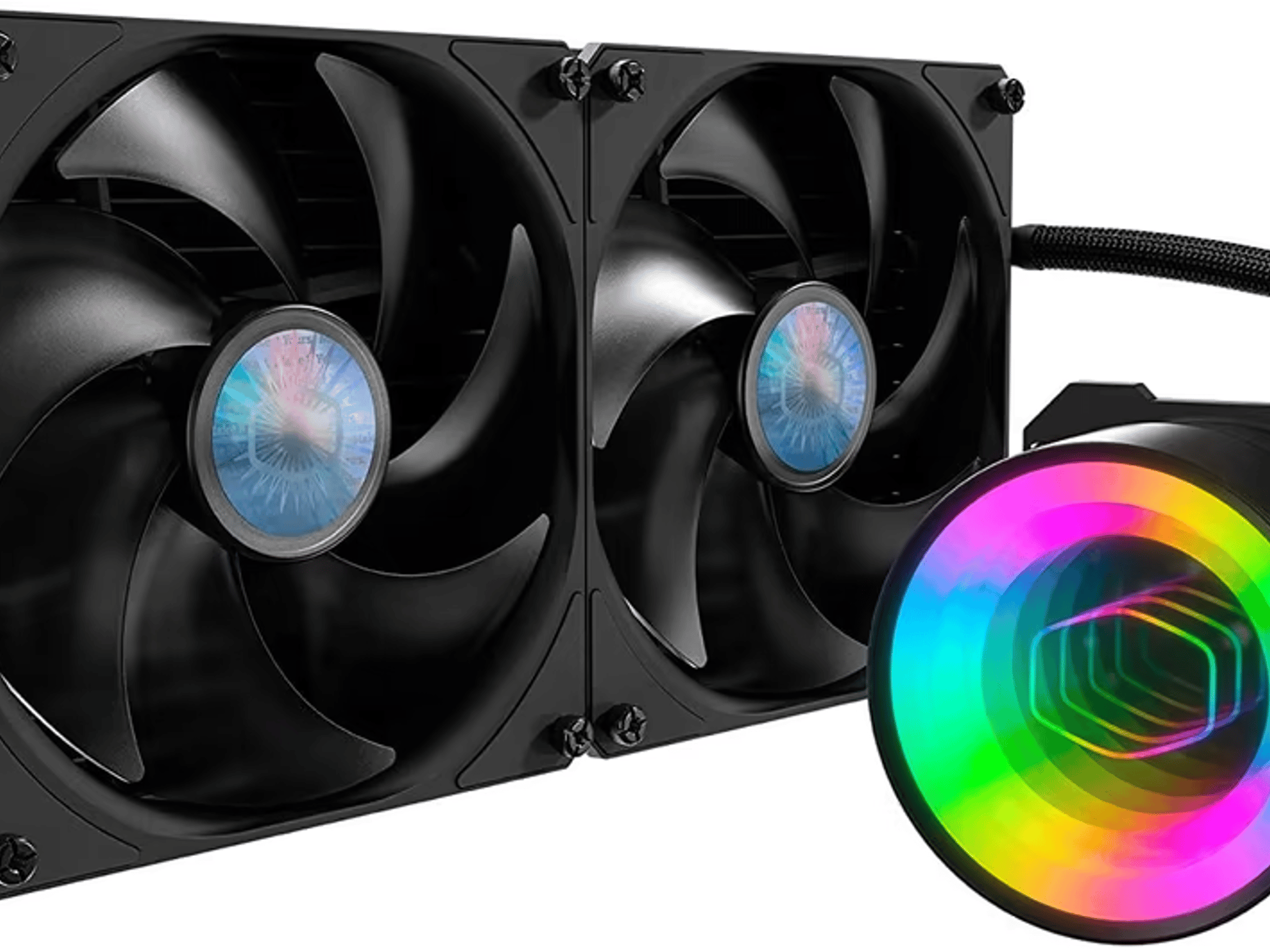 BNIB Cooler Master MasterLiquid ML280 Mirror, Black