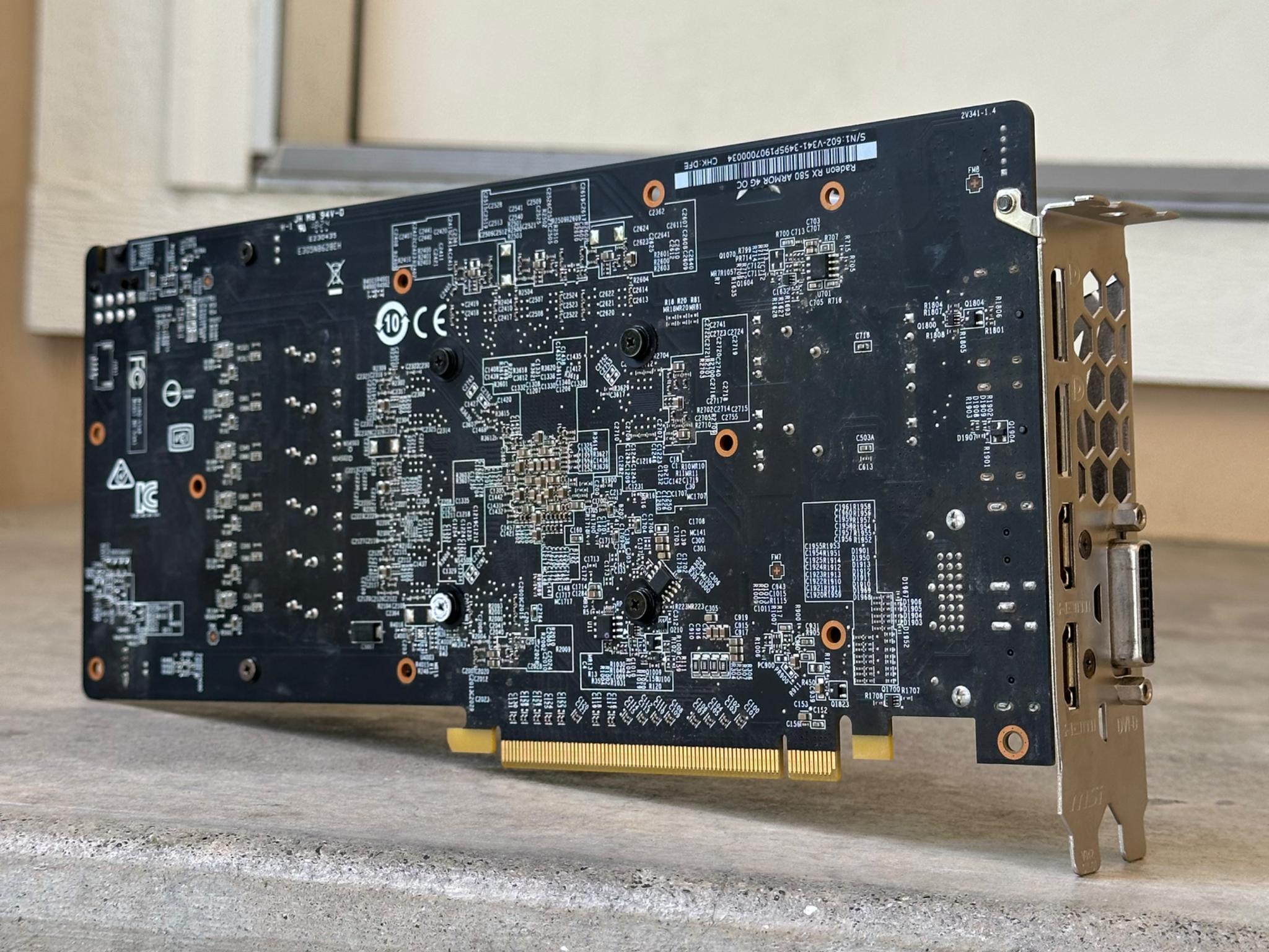 MSI gaming Radeon RX 580 4GB