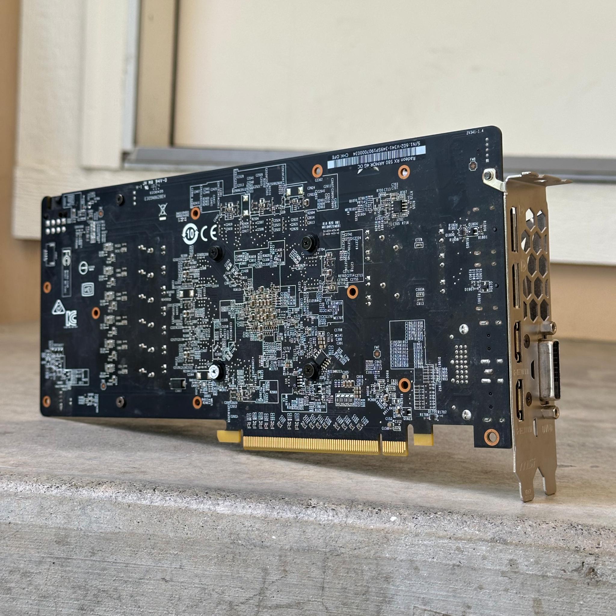 MSI gaming Radeon RX 580 4GB