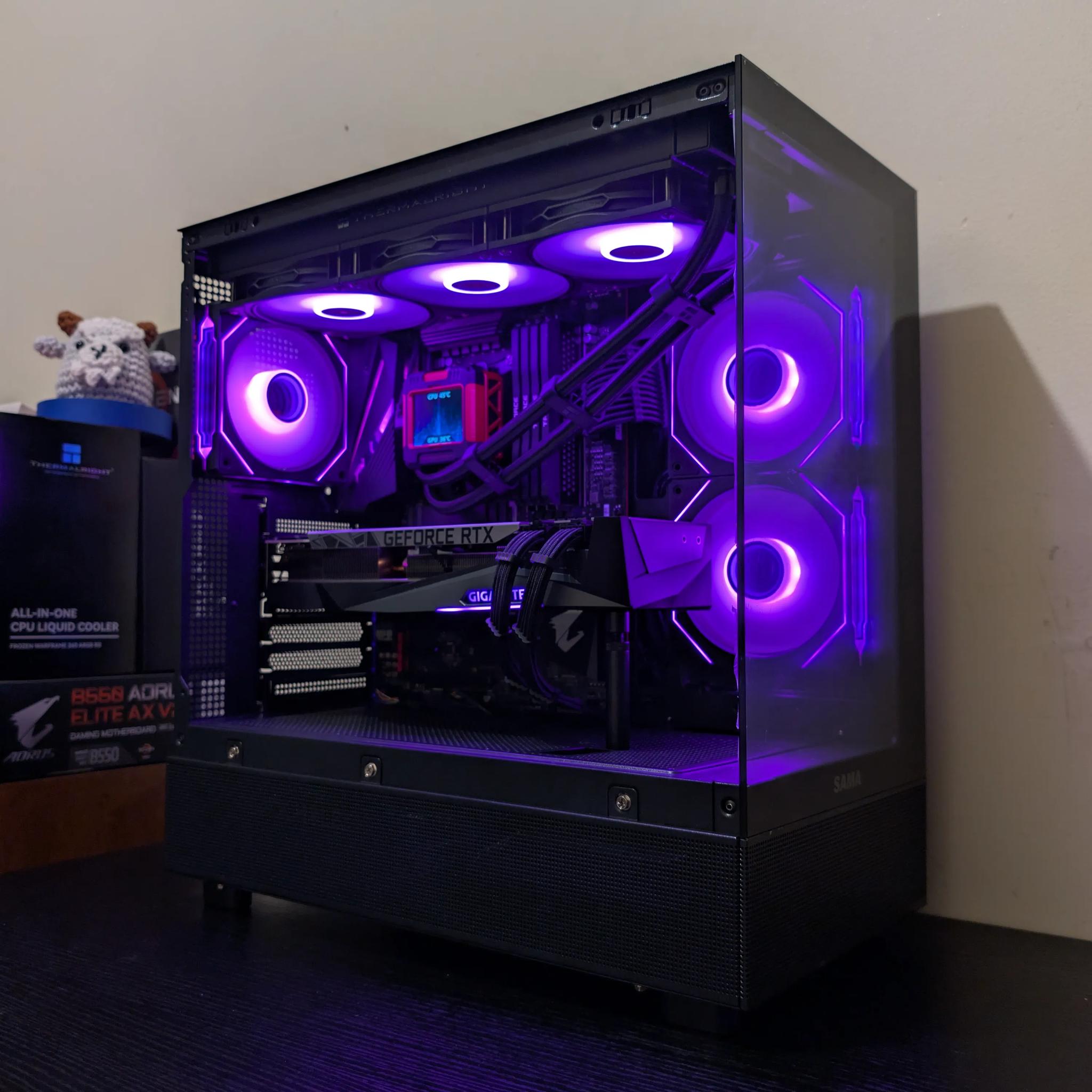 🔥1440p Gaming Beast | RTX 3080 | Ryzen 7 5700X | 1TB SSD | 32GB RAM | WiFi 6 & Bluetooth🔥