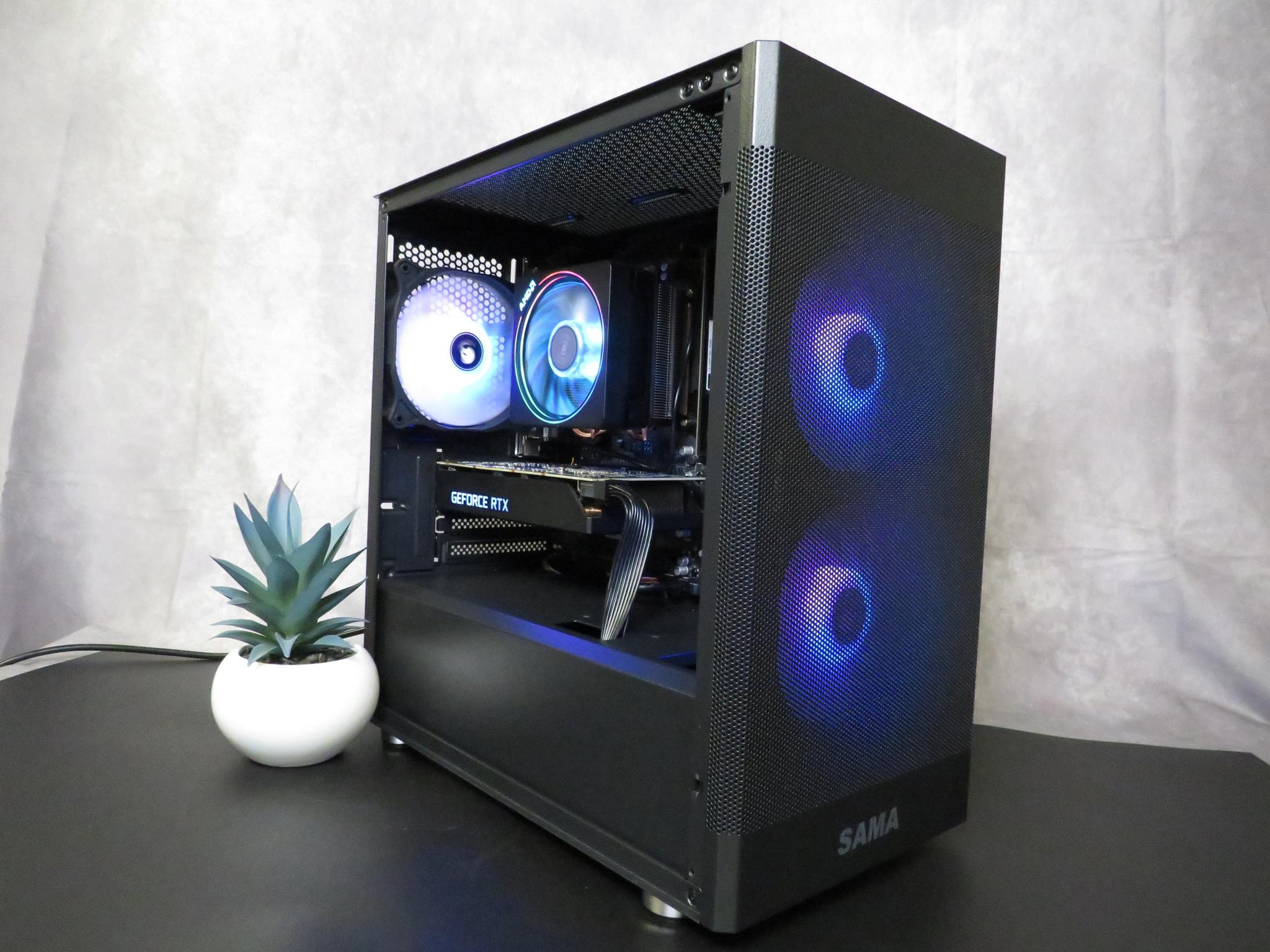 Mid Range MASTER! RTX 3060 12 GB + Ryzen 5 5500 + 16 GB DDR4 + 1 TB NVME