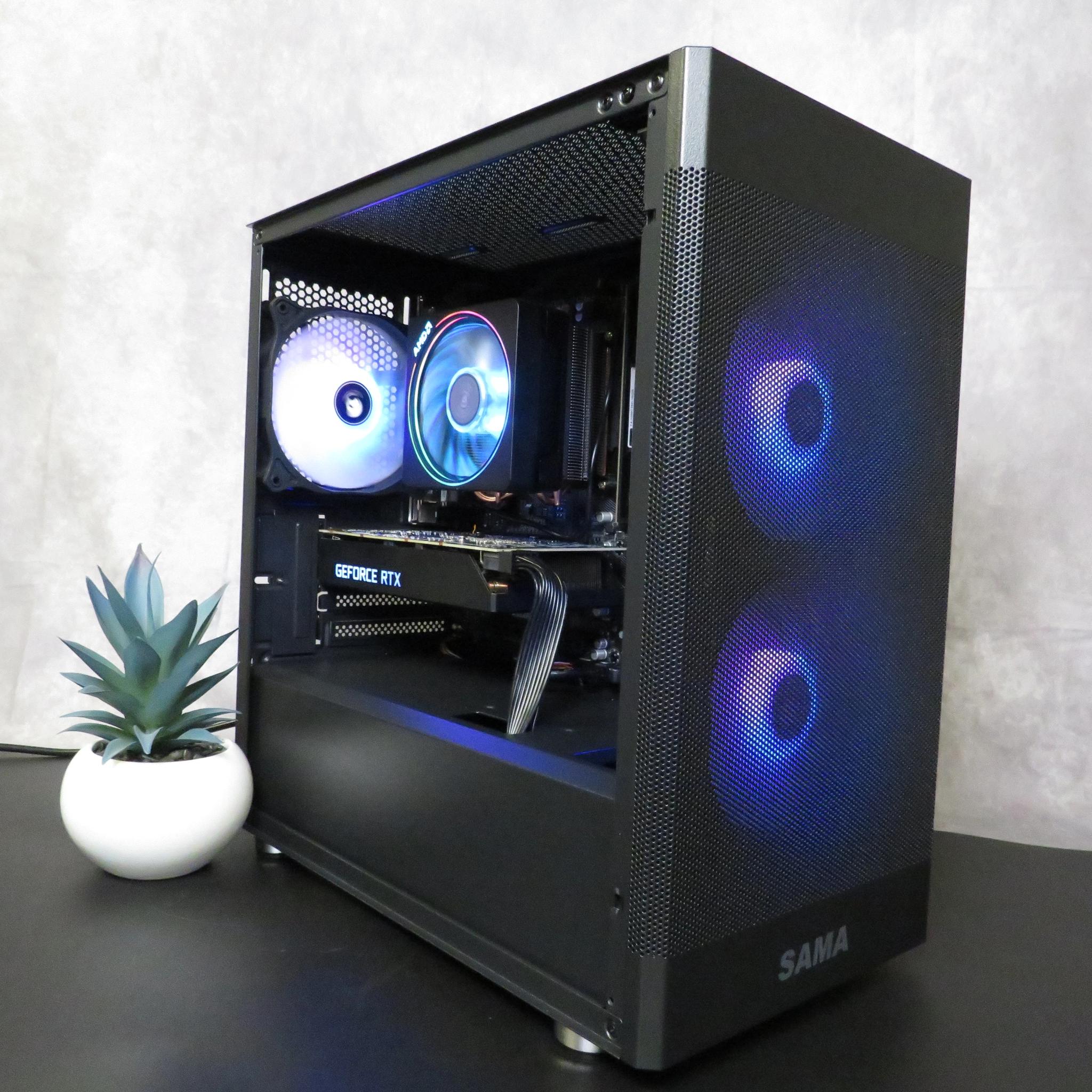 Mid Range MASTER! RTX 3060 12 GB + Ryzen 5 5500 + 16 GB DDR4 + 1 TB NVME