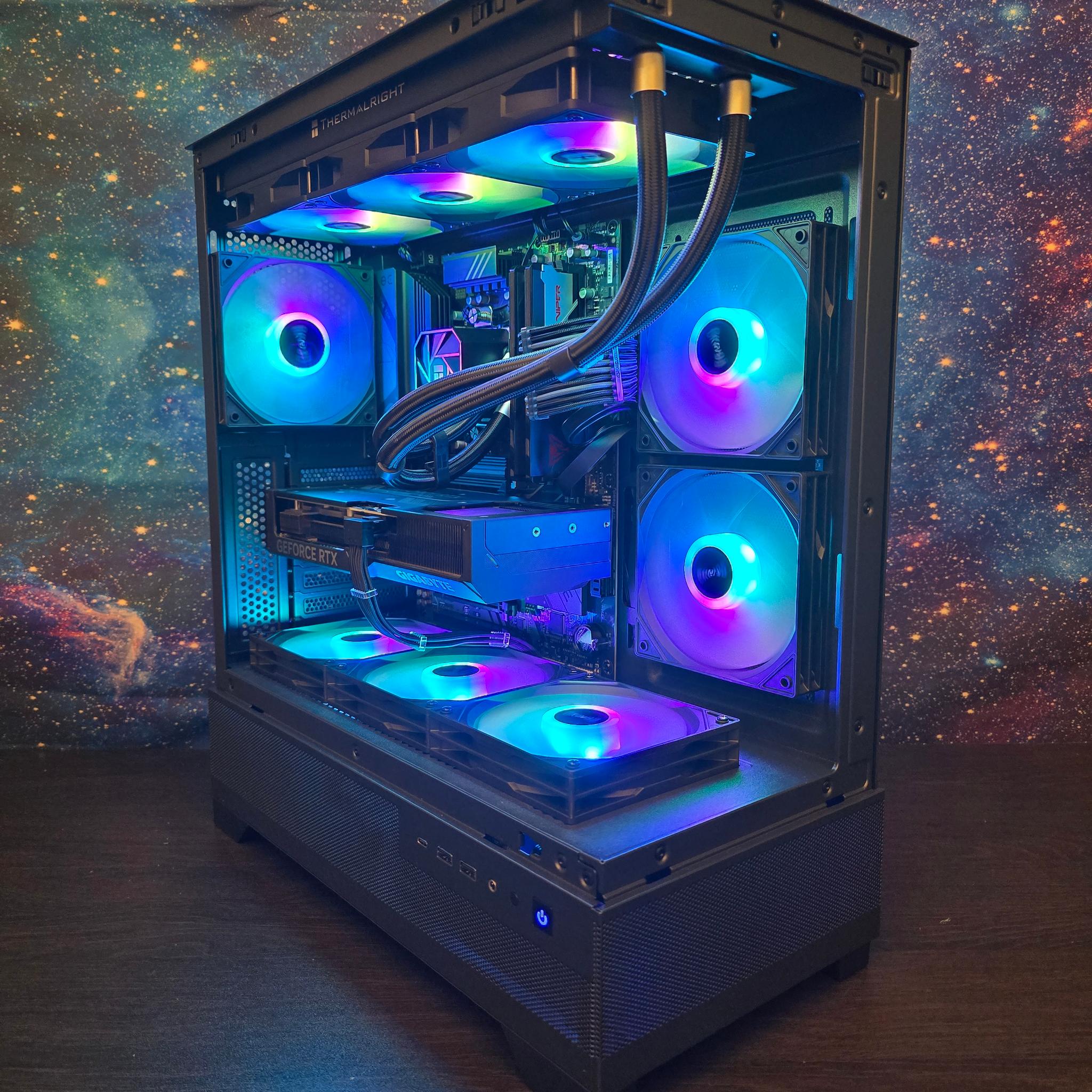 🚀 HIGH END CUSTOM AM5 PC | RTX 4070 SUPER 12GB | RYZEN 7 7800X3D | 2TB SSD | 32GB DDR5 6000MHZ 🚀
