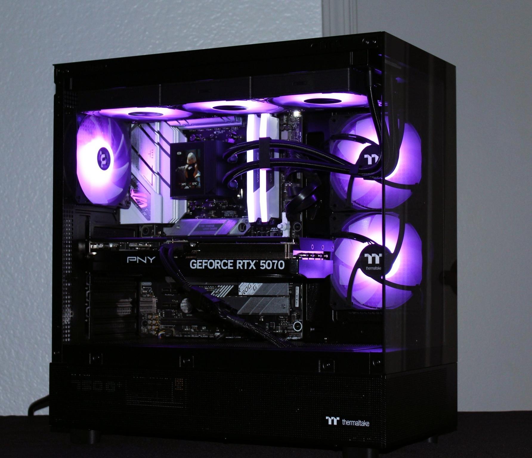 Ryzen 7 7700X | PNY RTX 5070 (12 GB) | 32 GB DDR5 | 1440P Gaming PC