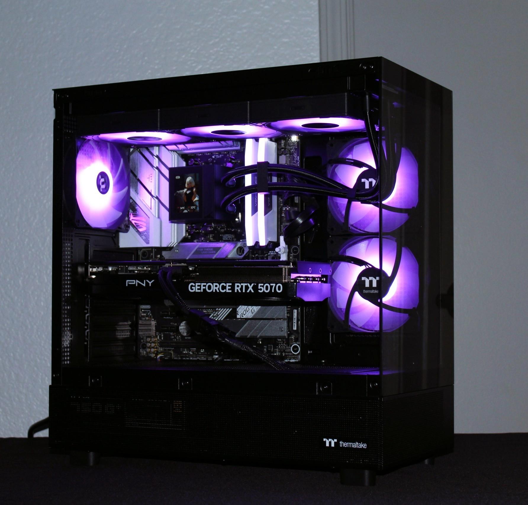 Ryzen 7 7700X | PNY RTX 5070 (12 GB) | 32 GB DDR5 | 1440P Gaming PC