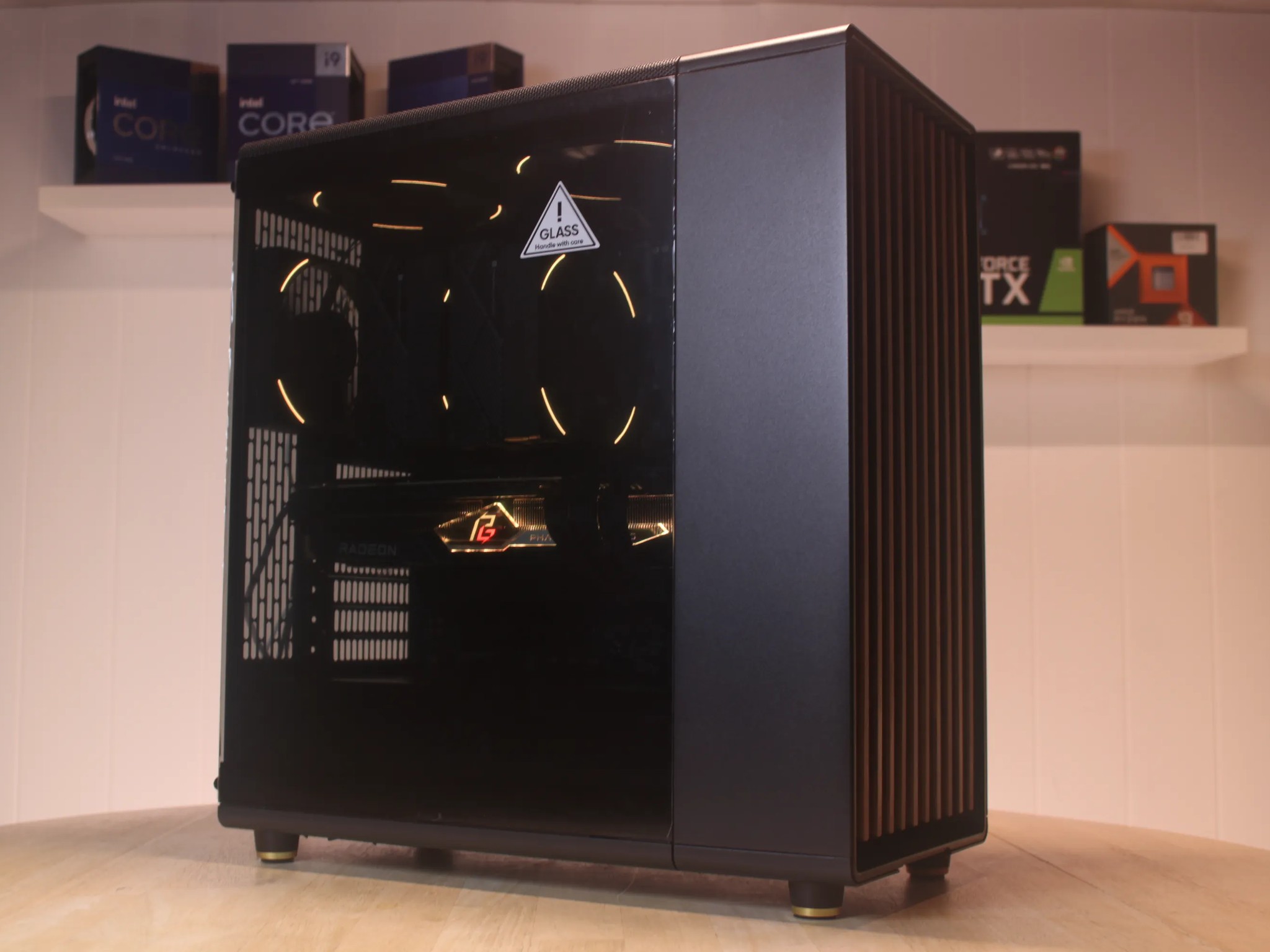 SALE! 7900 XTX 24gb | 9700X | 4K Gaming Rig | “Walnut Ember”