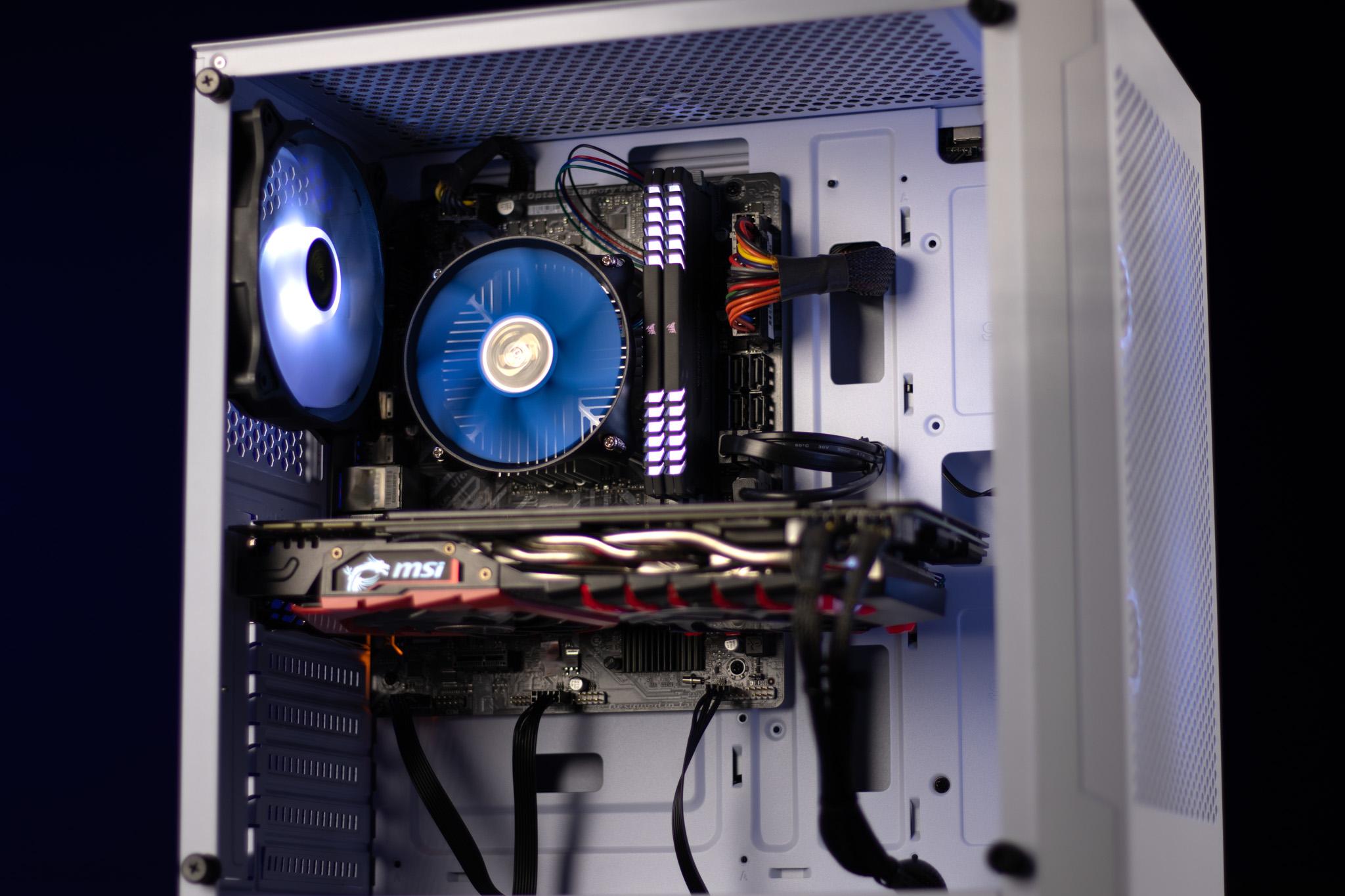 “Eco1” GTX 1070 Ti i5 8500 16GB Windows 11 1TB Gaming PC Powerhouse
