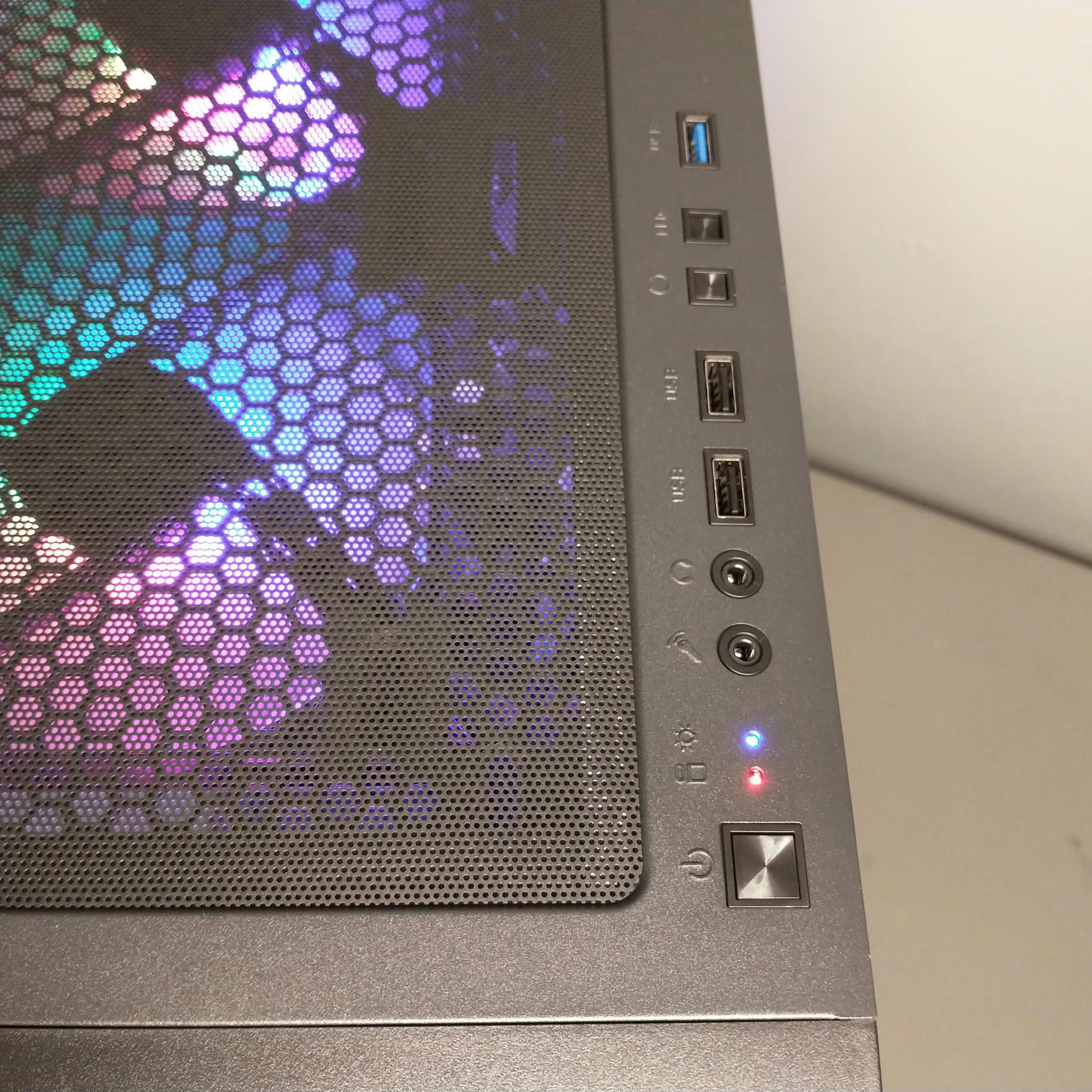 Spartan: R5 5600G / 16GB / 512GB / Six RGB fans!