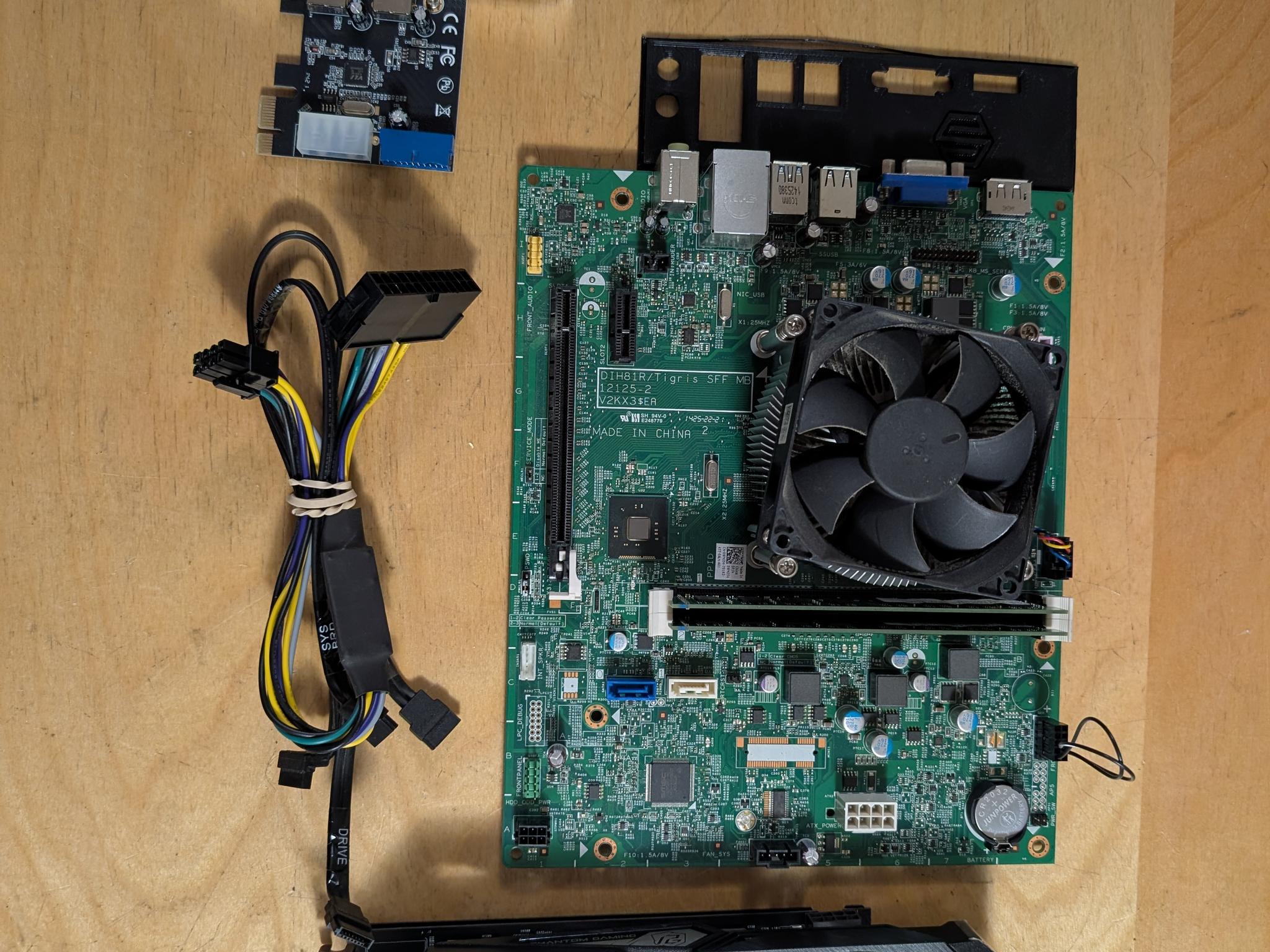 Dell H81 + Core i5 4590 + 16GB DDR3+ AMD RX 560 4GB + 128gb ssd