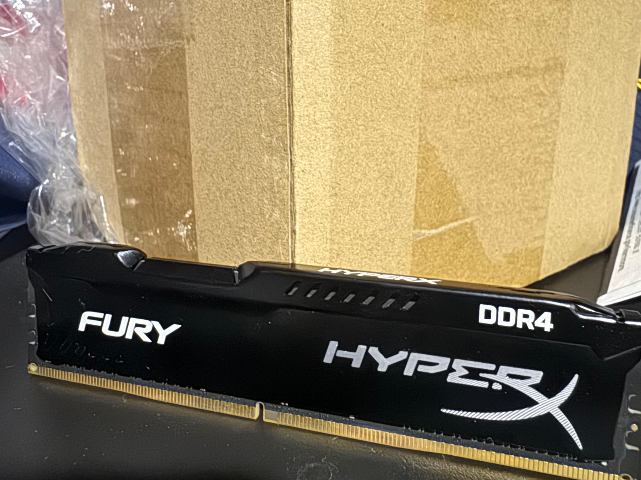 Hyperx Fury 8GB DDR4 2666 MHz