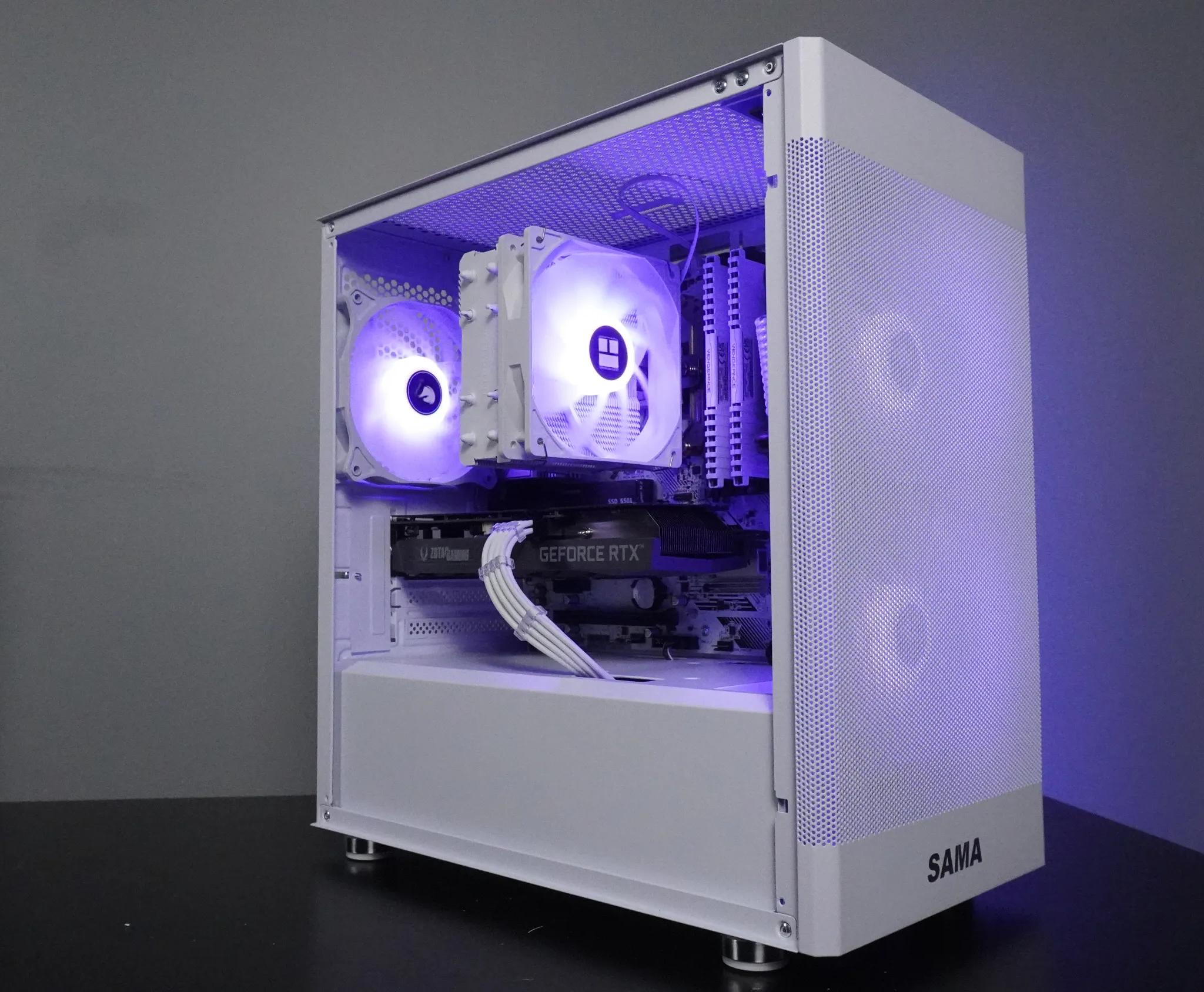 🤍CLEAN🤍 1440p/1080p MACHINE 💚RTX 3060 🧡 Ryzen 5 5600 | 1TB NVME | 16GB | WIFI