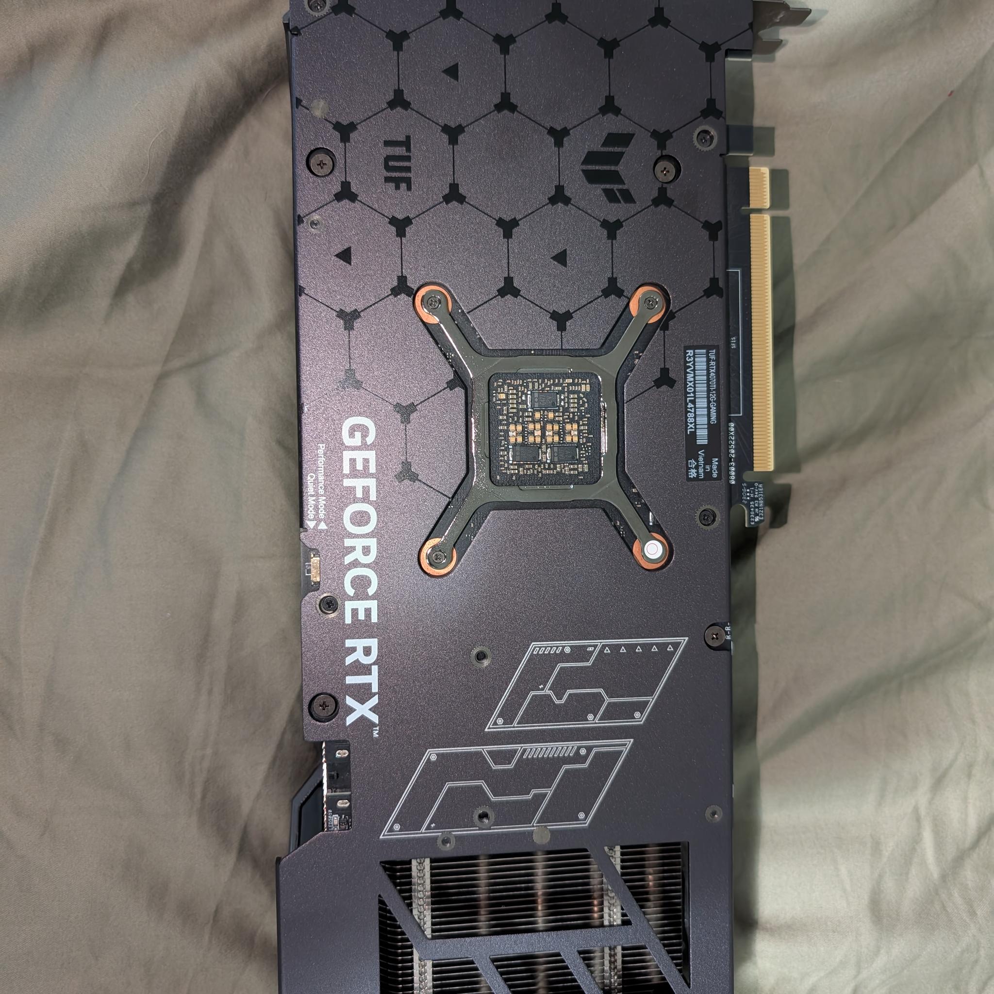 ASUS GeForce RTX 4070 Ti TUF Gaming Graphics Card