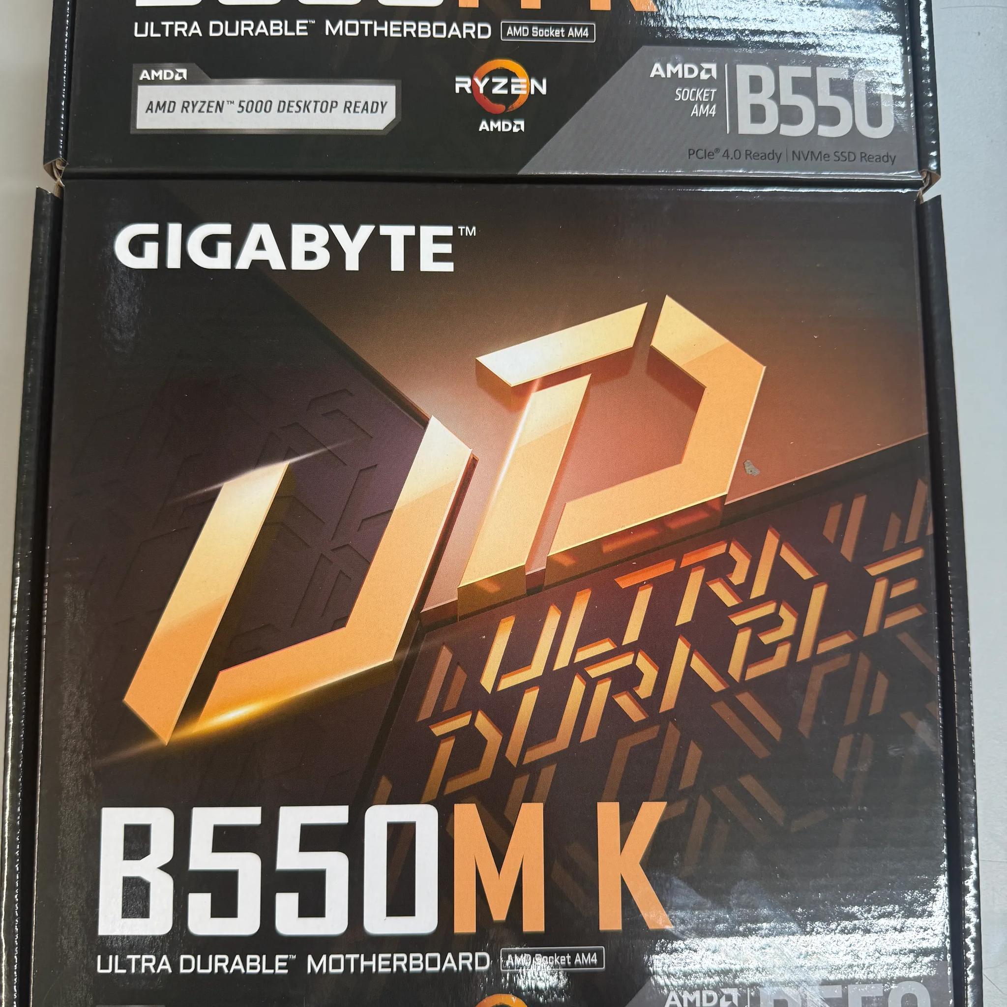 2 B550M K Motherboards Brand New