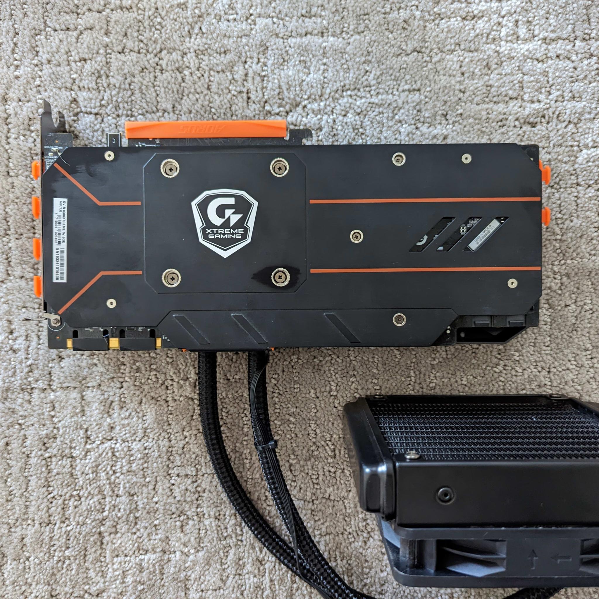 Gigabyte GeForce GTX 1080 8GB Waterforce GPU for $150