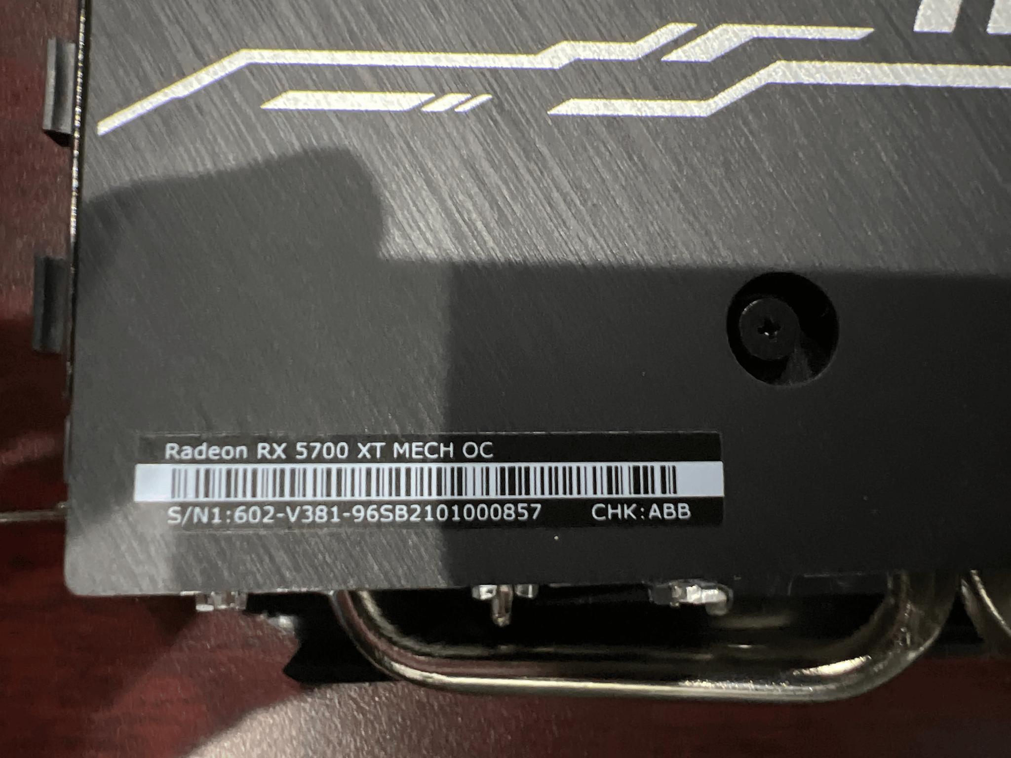 MSI Radeon RX 5700 XT 8 GB Video Card