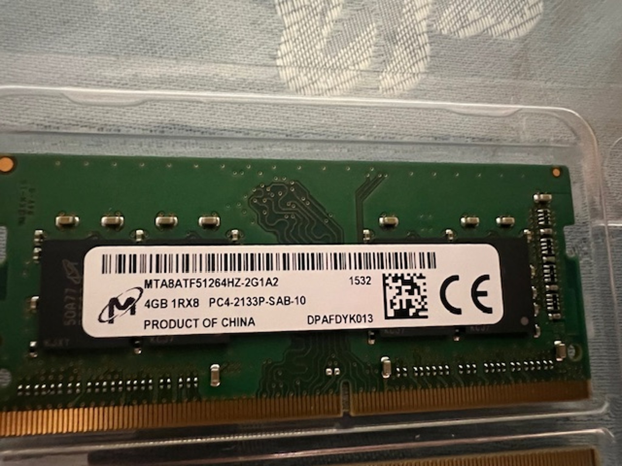 Micron 8GB DDR4 (4gb x2) 2133 MHz Laptop Memory Ram