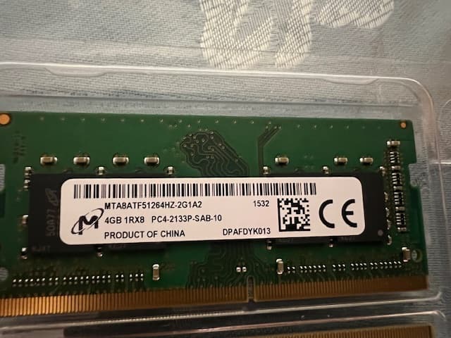 Micron 8GB DDR4 (4gb x2) 2133 MHz Laptop Memory Ram