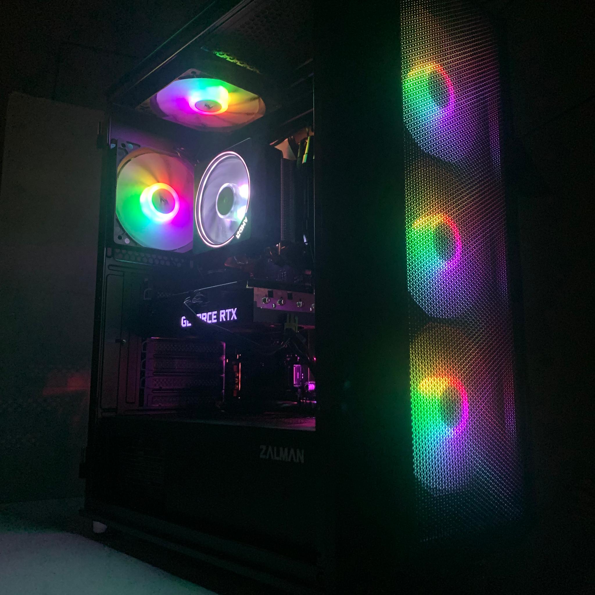 RTX 3060 TI - Ryzen 7 3700X Gaming/Productivity PC - 1 TB SSD - 16 GB DDR4 RAM